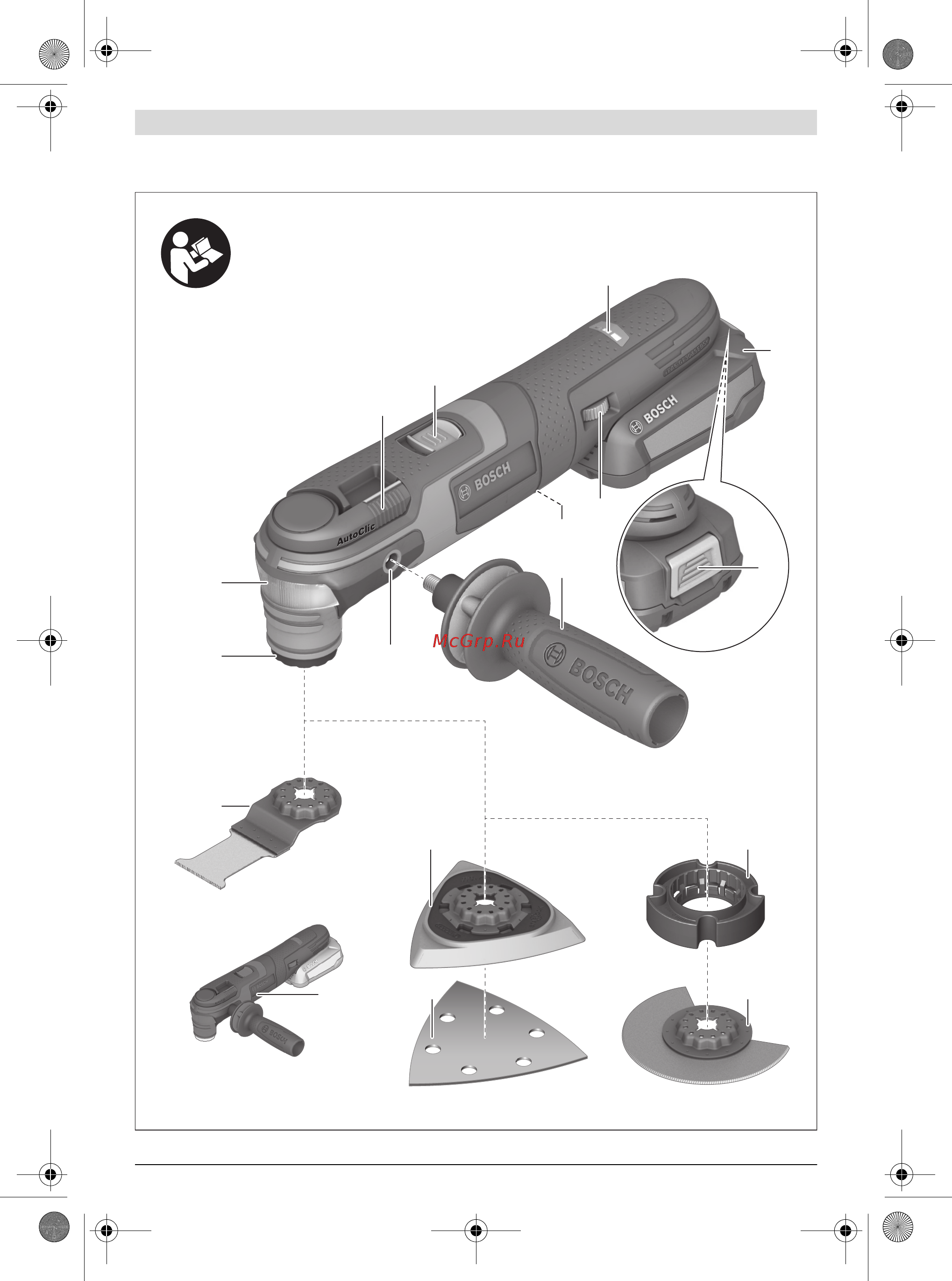 Bosch AdvancedMulti 18 (0603104020) [3/167] Advanced multi 18