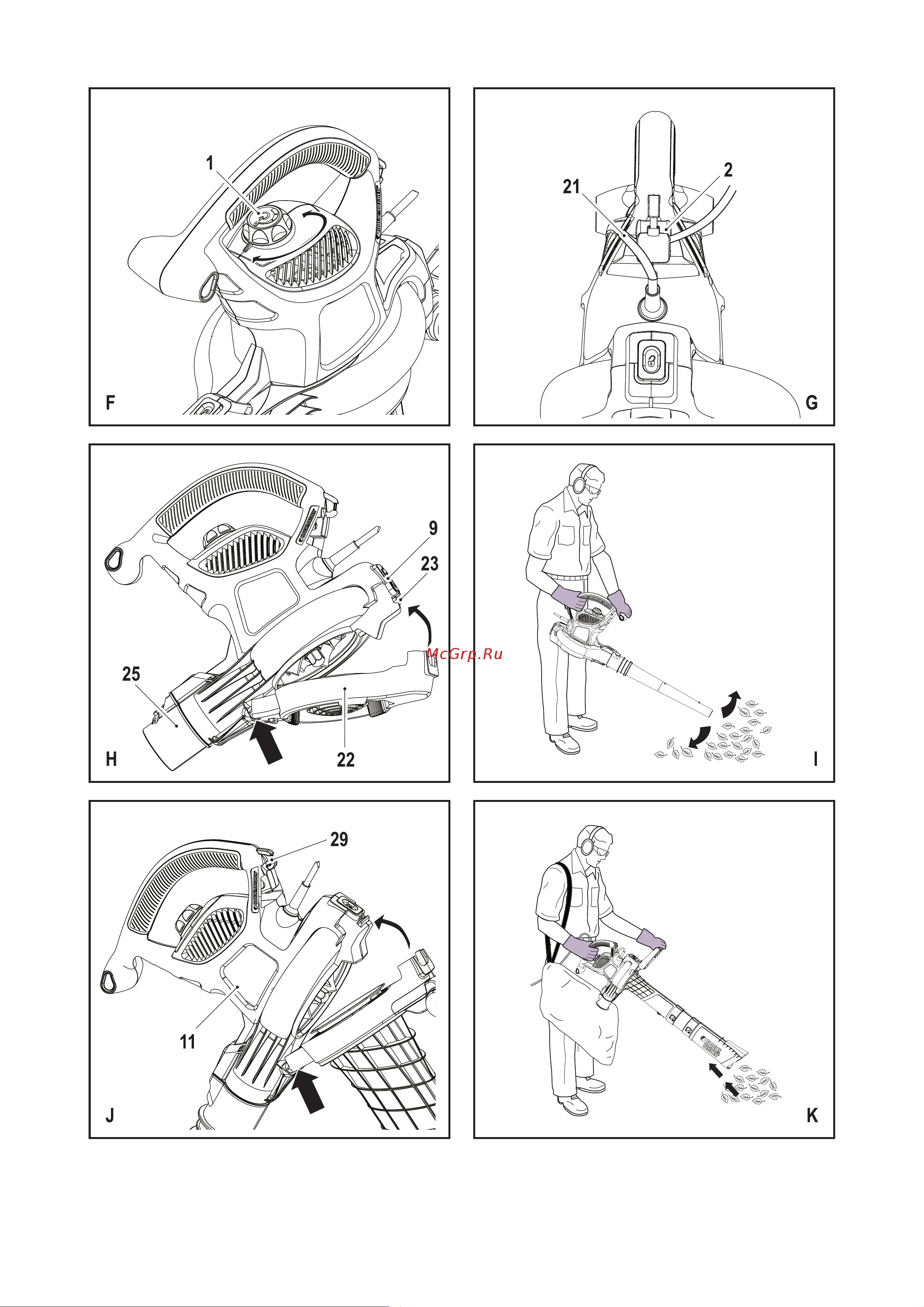 BLACK & DECKER GW2810-QS Инструкция по эксплуатации онлайн [3/24] 668543