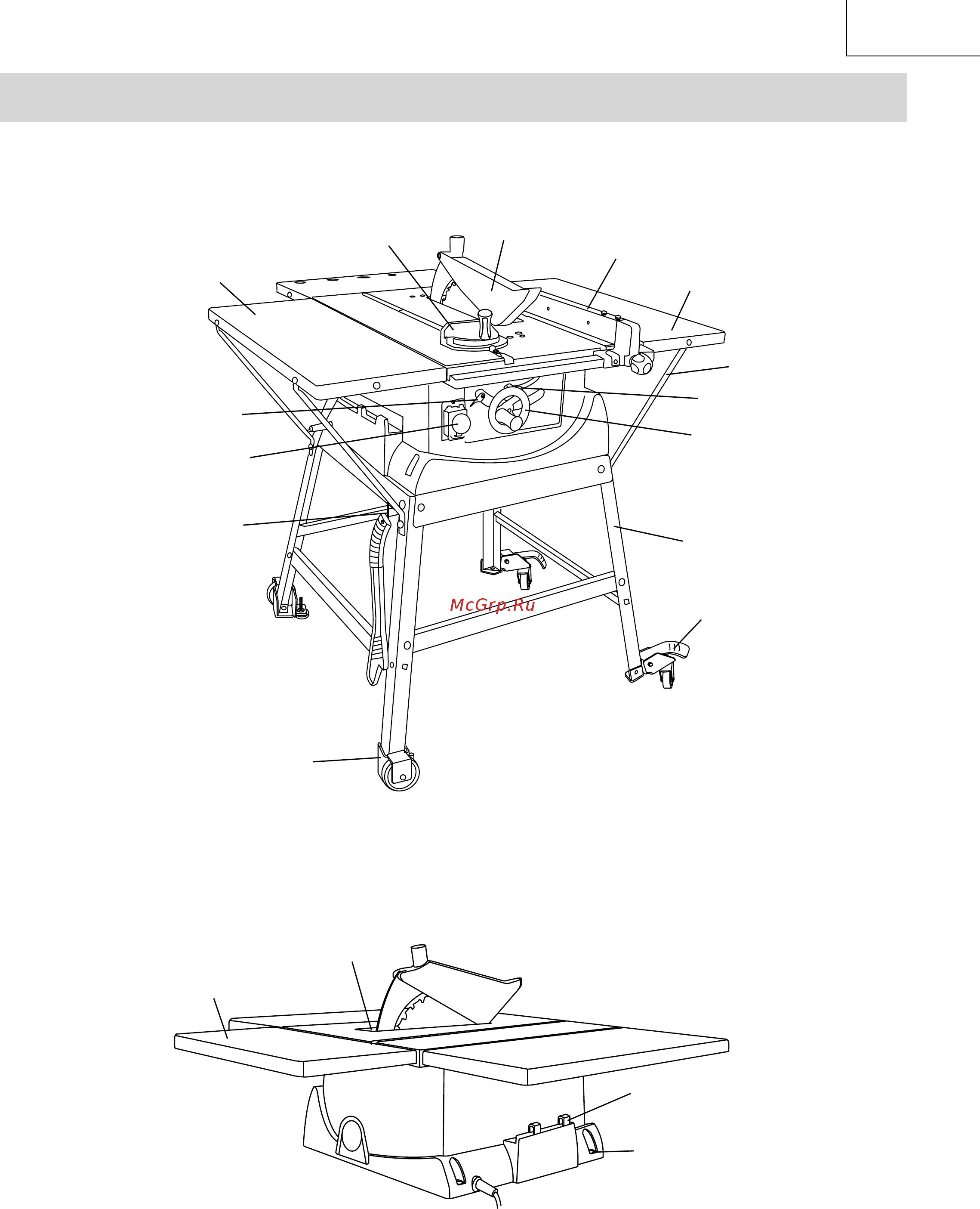 Hitachi C10RE [9/45] Know your table saw