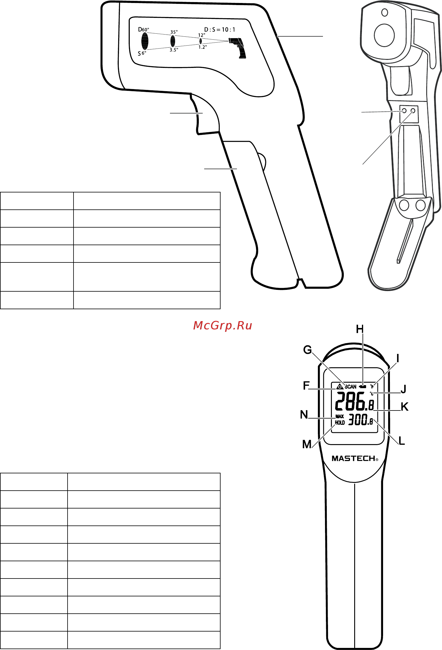 Mastech MS6530B (13-2024) [2/4] Lcd дисплей