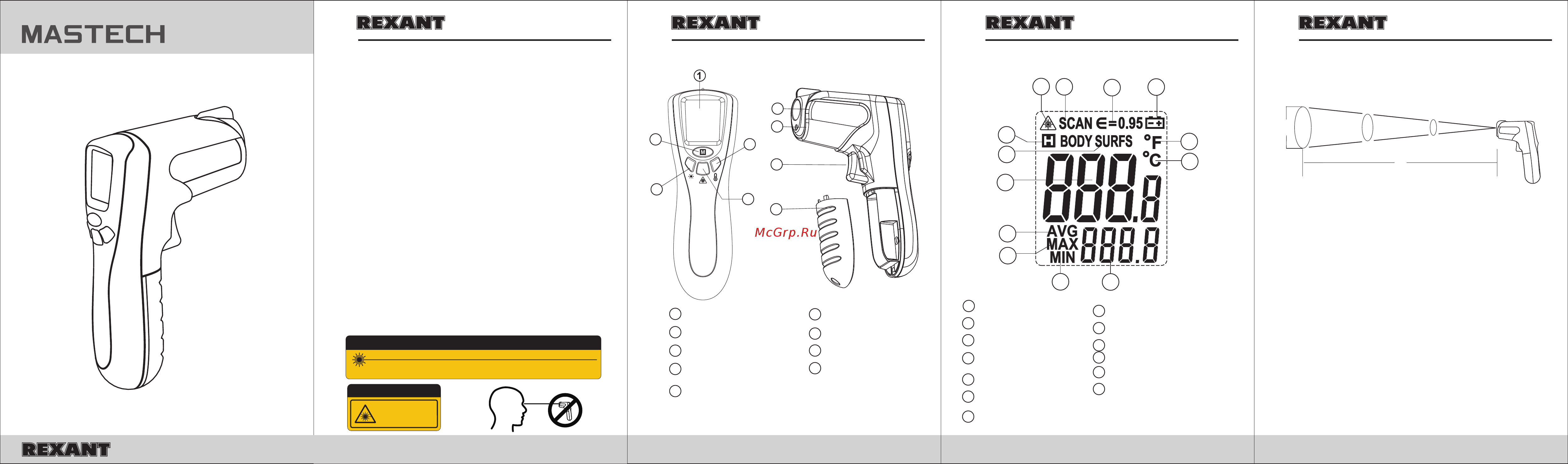 Mastech MS6522А (13-1233) Инструкция по эксплуатации онлайн