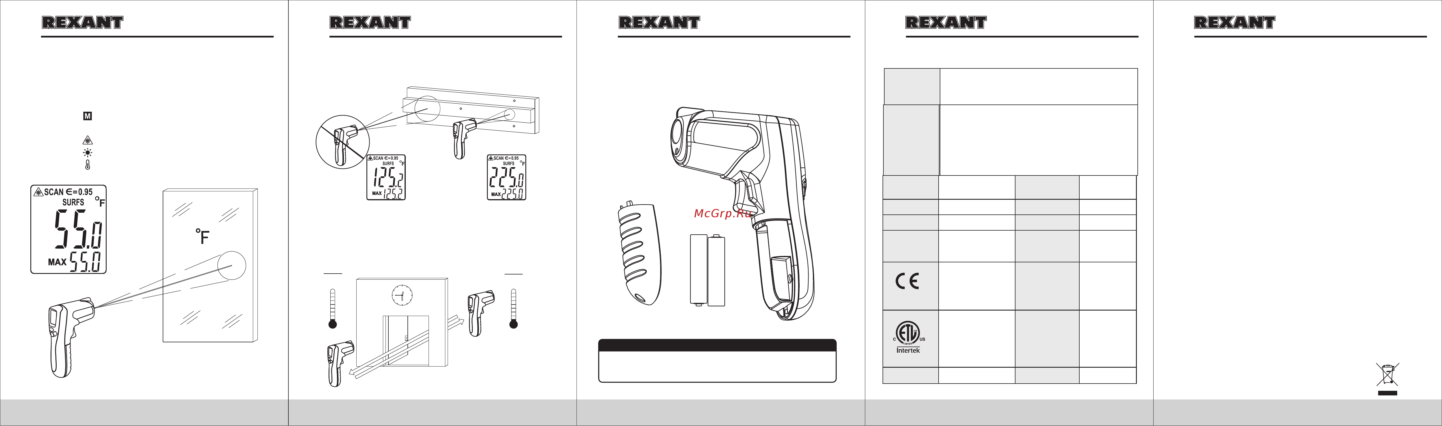 Mastech MS6522А (13-1233) [2/2] Технические характеристики