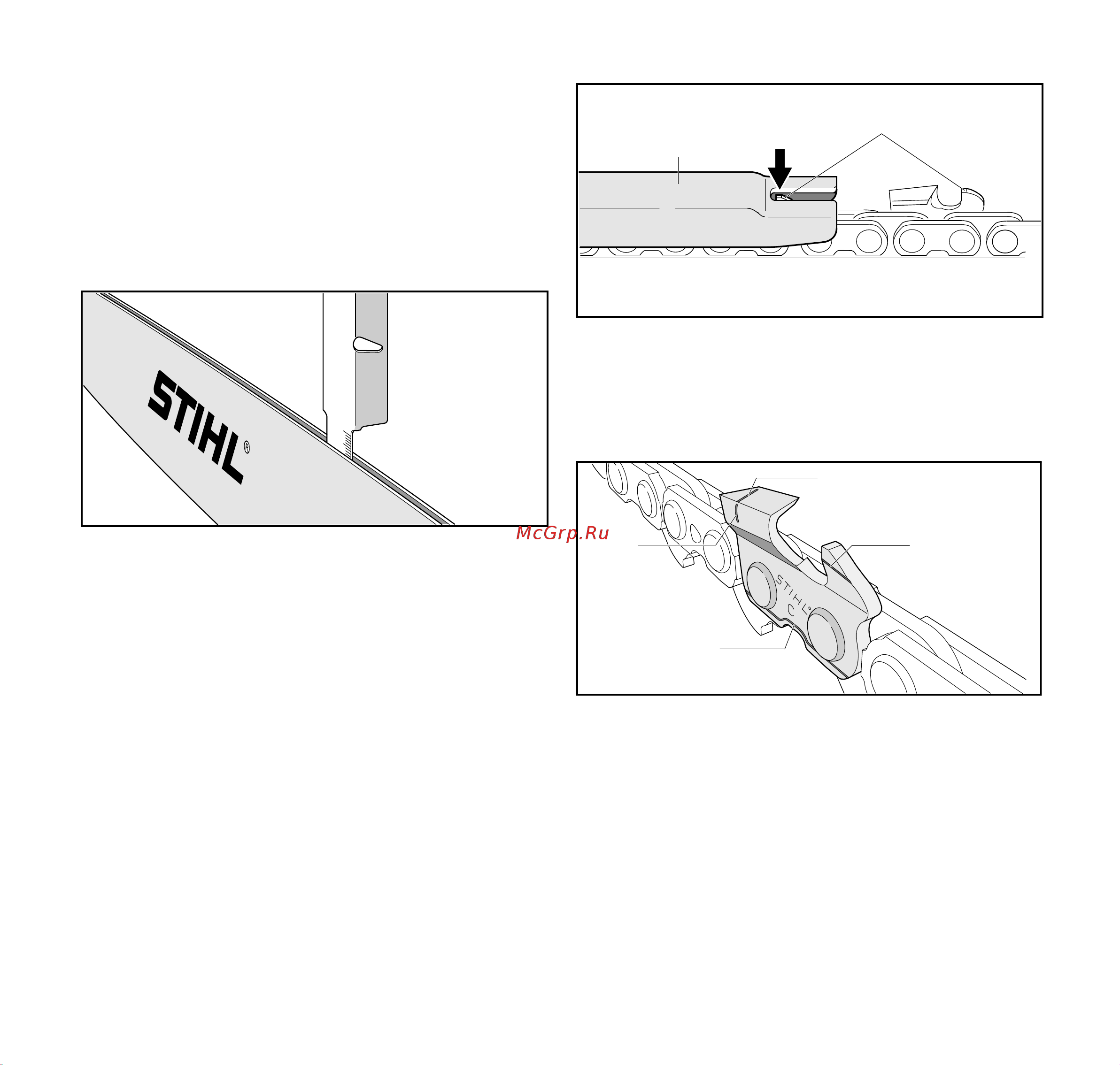 Stihl MSA 220 C-BQ 14'' (12512000086) [310/592] Kontrola vodící lišty