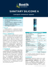 Bostik Sanitary Silicone А белый 280 мл Инструкция по эксплуатации