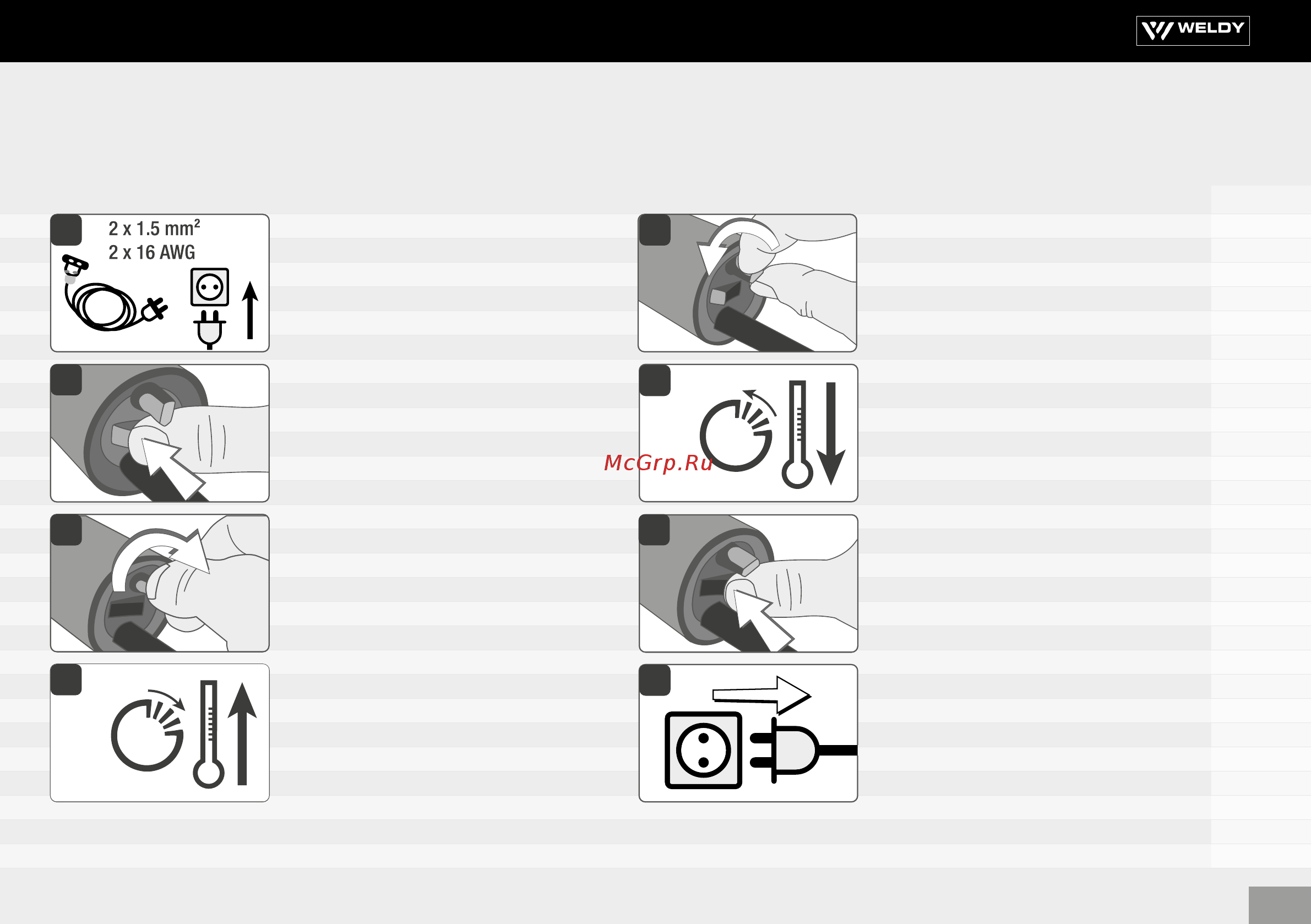 Weldy energy HT1600 D 160.171 [33/40] Translations of the original operating manual