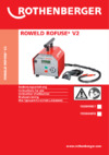 Rothenberger ROWELD ROFUSE + S 1500000858 Инструкция по эксплуатации