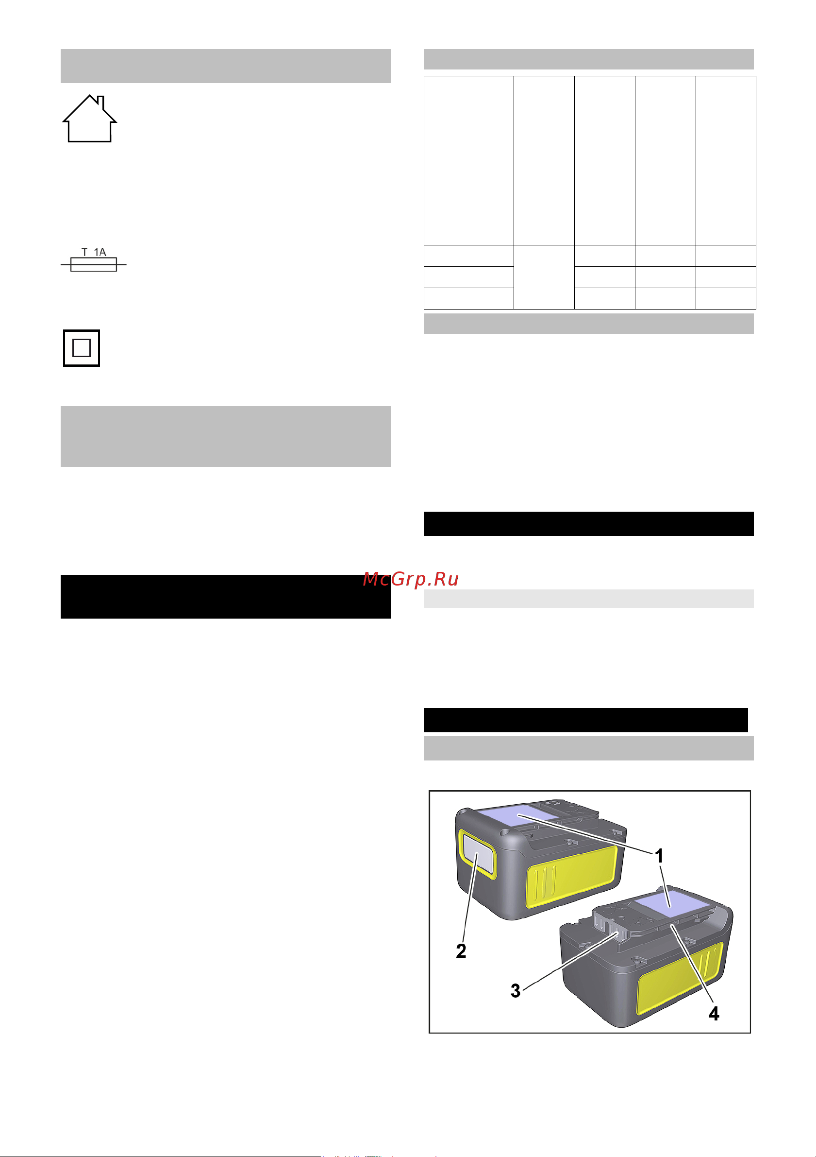Karcher WD 3 BATTERY SET [80/274] Beskyttelseskrets