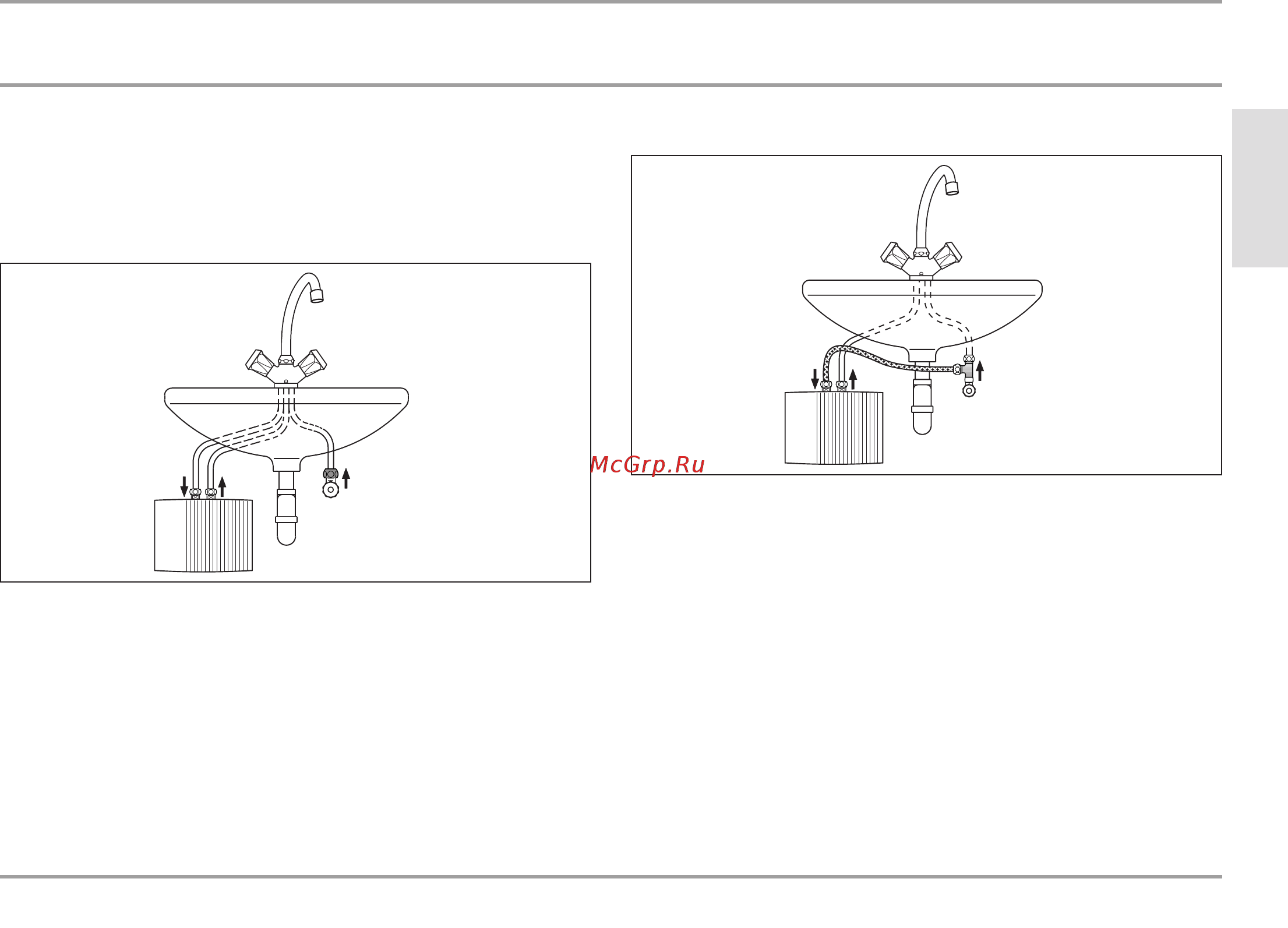 Stiebel Eltron Premium 7 [12/28] Варианты монтажа