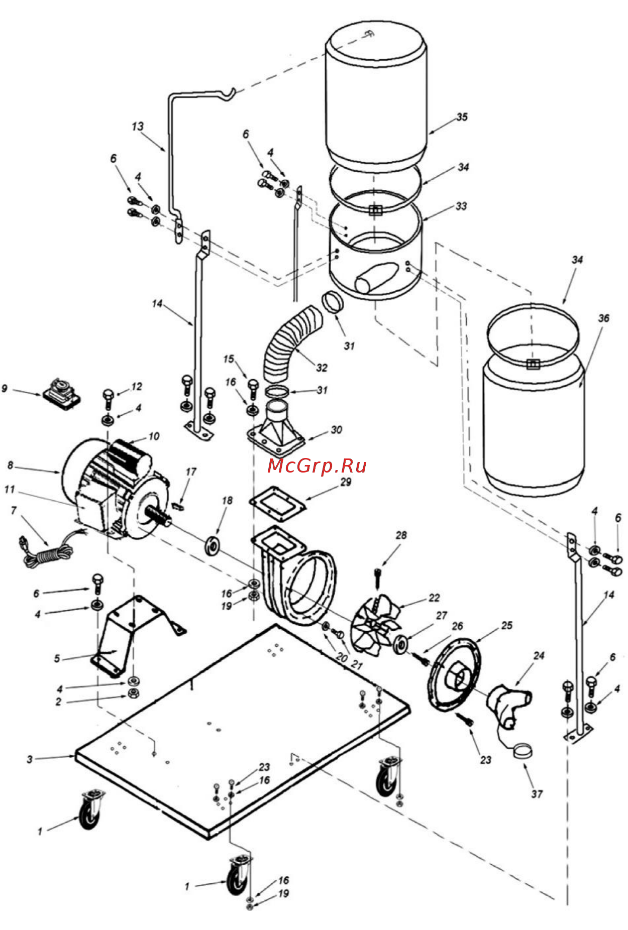 Белмаш DC2500 [15/20] Спецификация