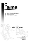 Sima BALI-700 (380V) MEKANO (092430) Инструкция по эксплуатации