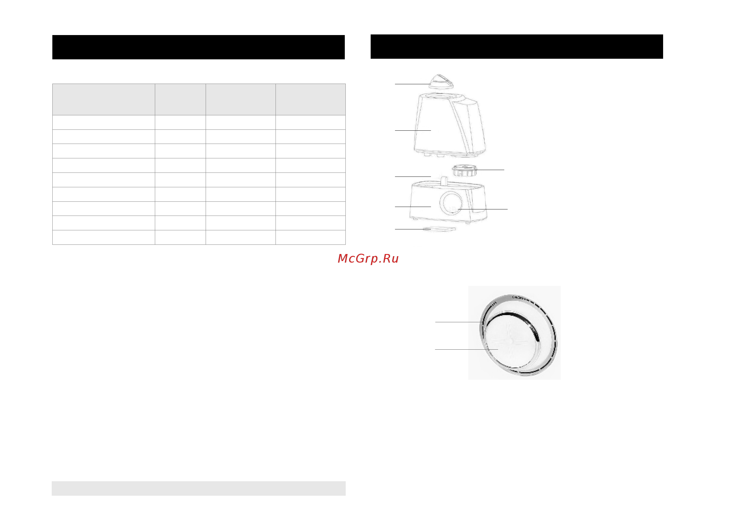 Timberk THU UL 16M (M1) [4/24] Specification 4 appliance description
