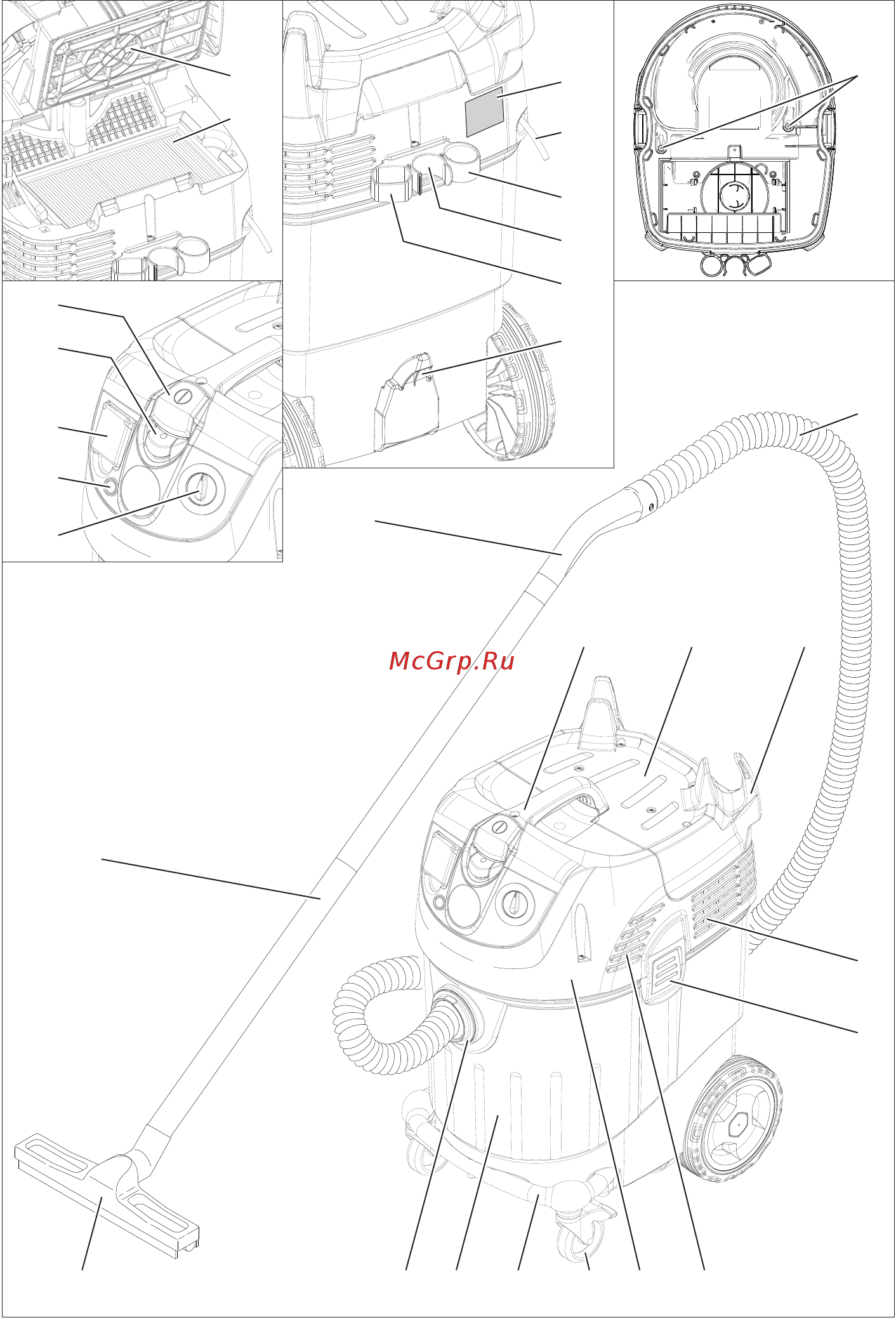 Karcher NT 35/1 Tact 1.148-201.0 Инструкция по эксплуатации онлайн [3/188] 514964