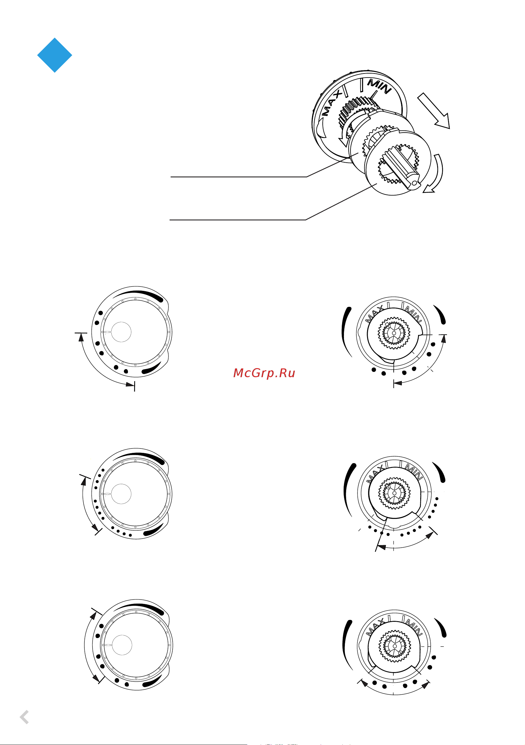Ensto ECOINTRO10FSW черный [6/32] Säätöalueen rajoitus limitation of adjustment range
