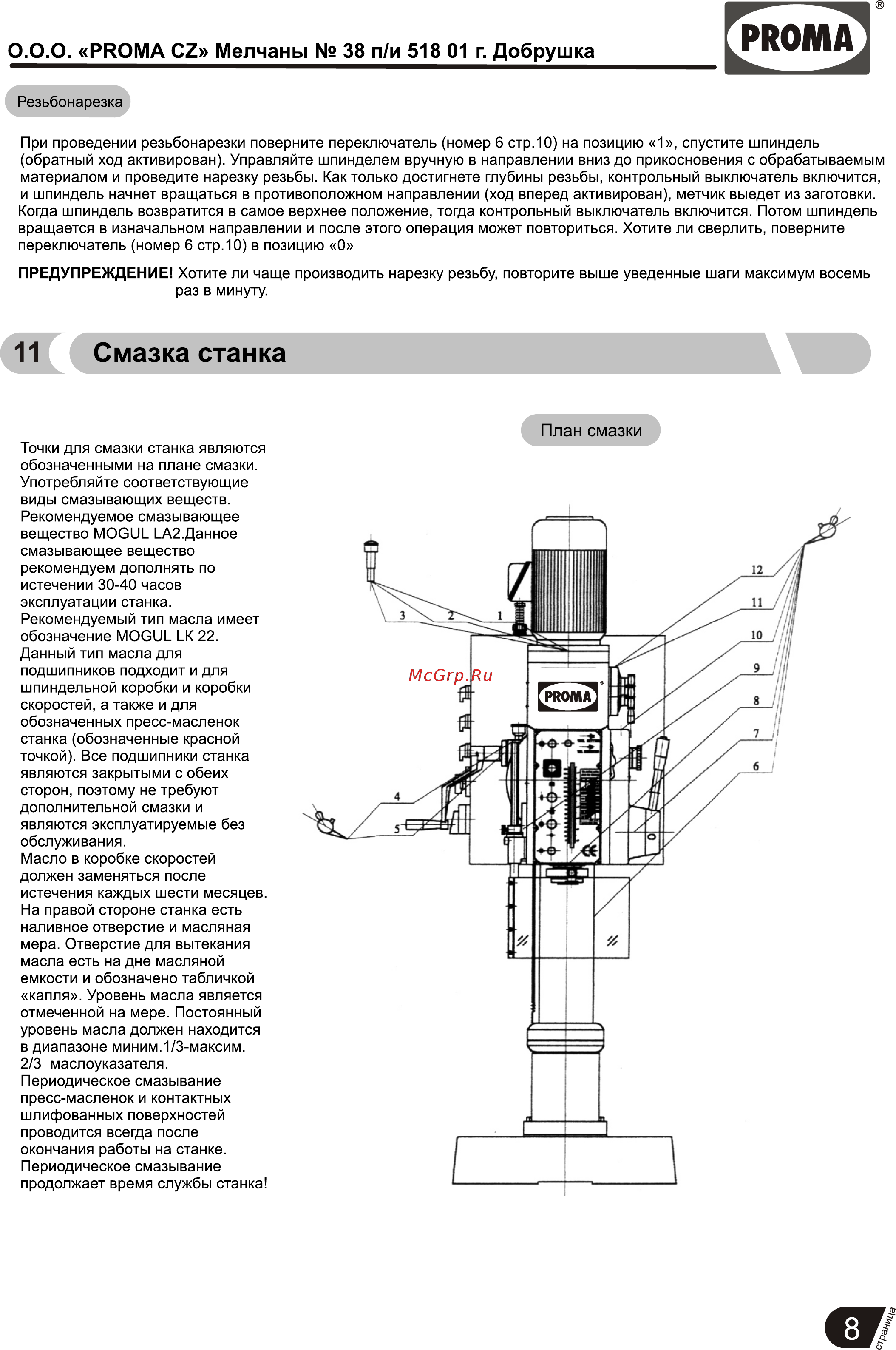 Proma B-1832B/400 (25004032) [9/26] Страница 9
