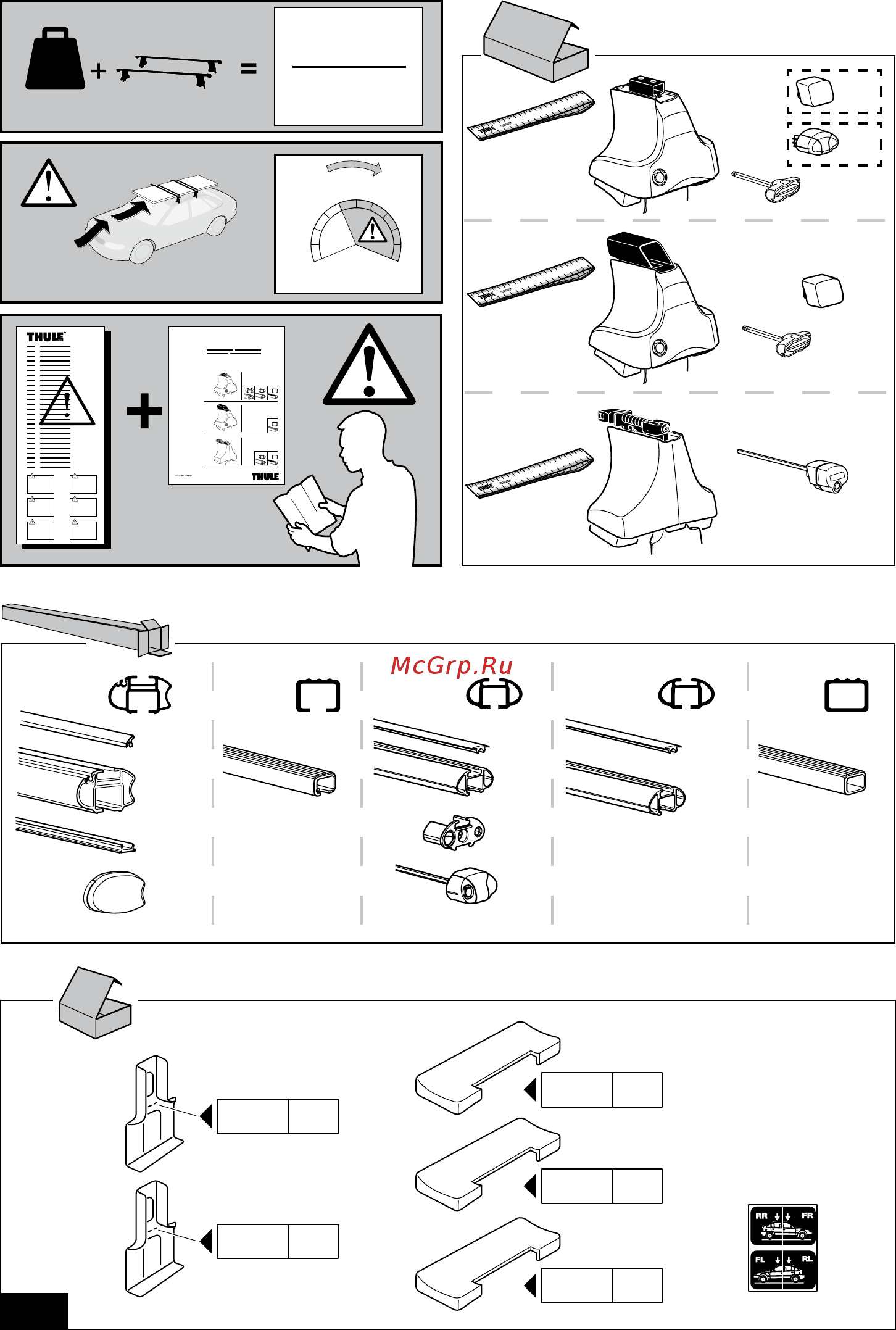Thule 1512 [2/8] Instructions