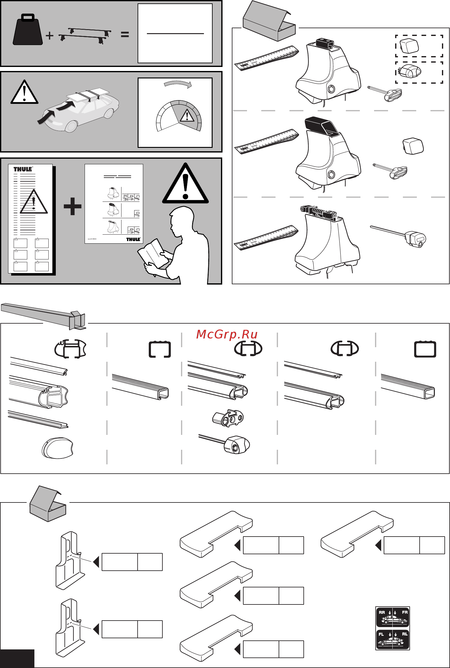 Thule 1477 [2/8] Instructions