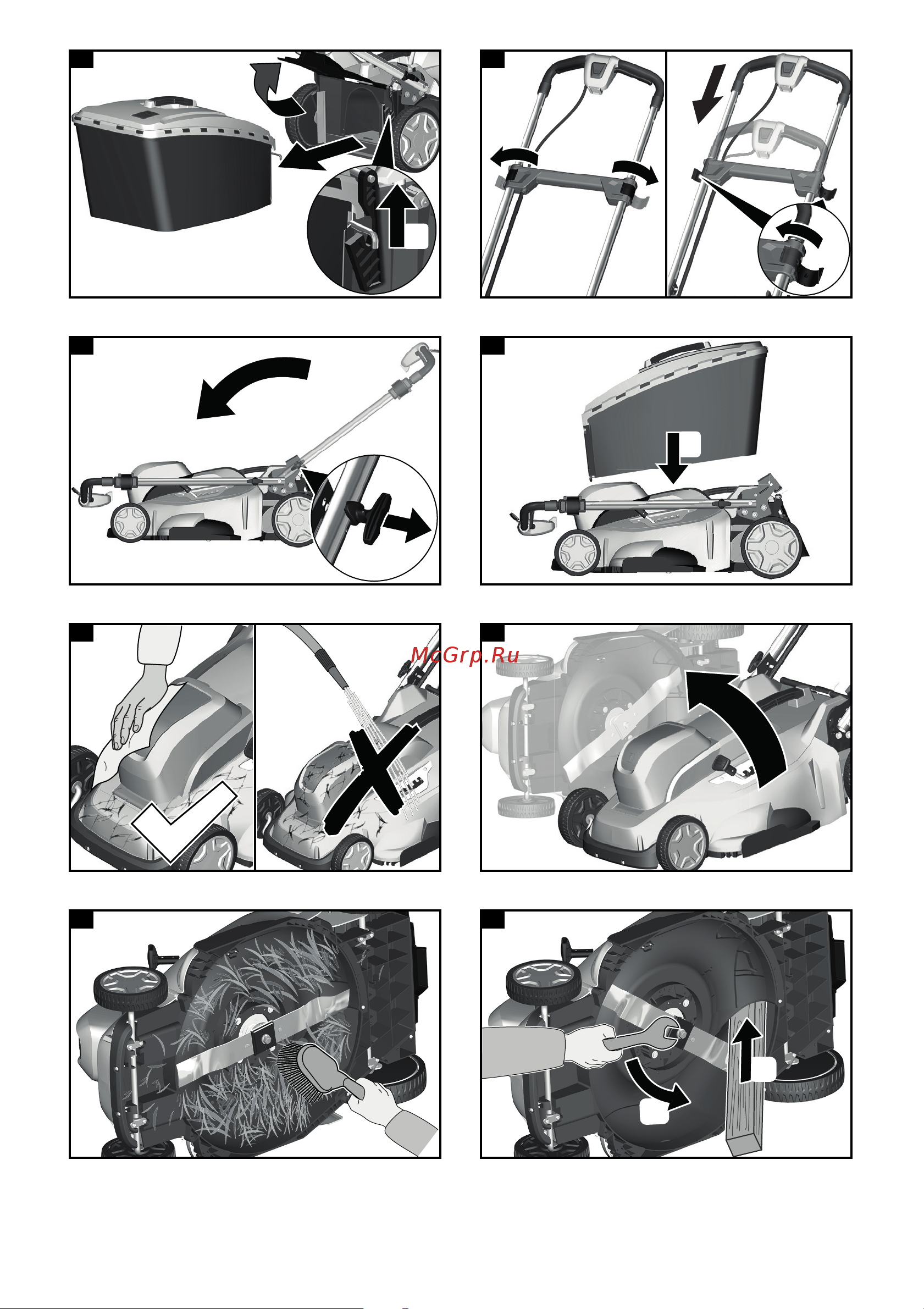Karcher LMO 36-46 Battery Set (1.444-470.0) Инструкция по эксплуатации онлайн [5/260] 668167