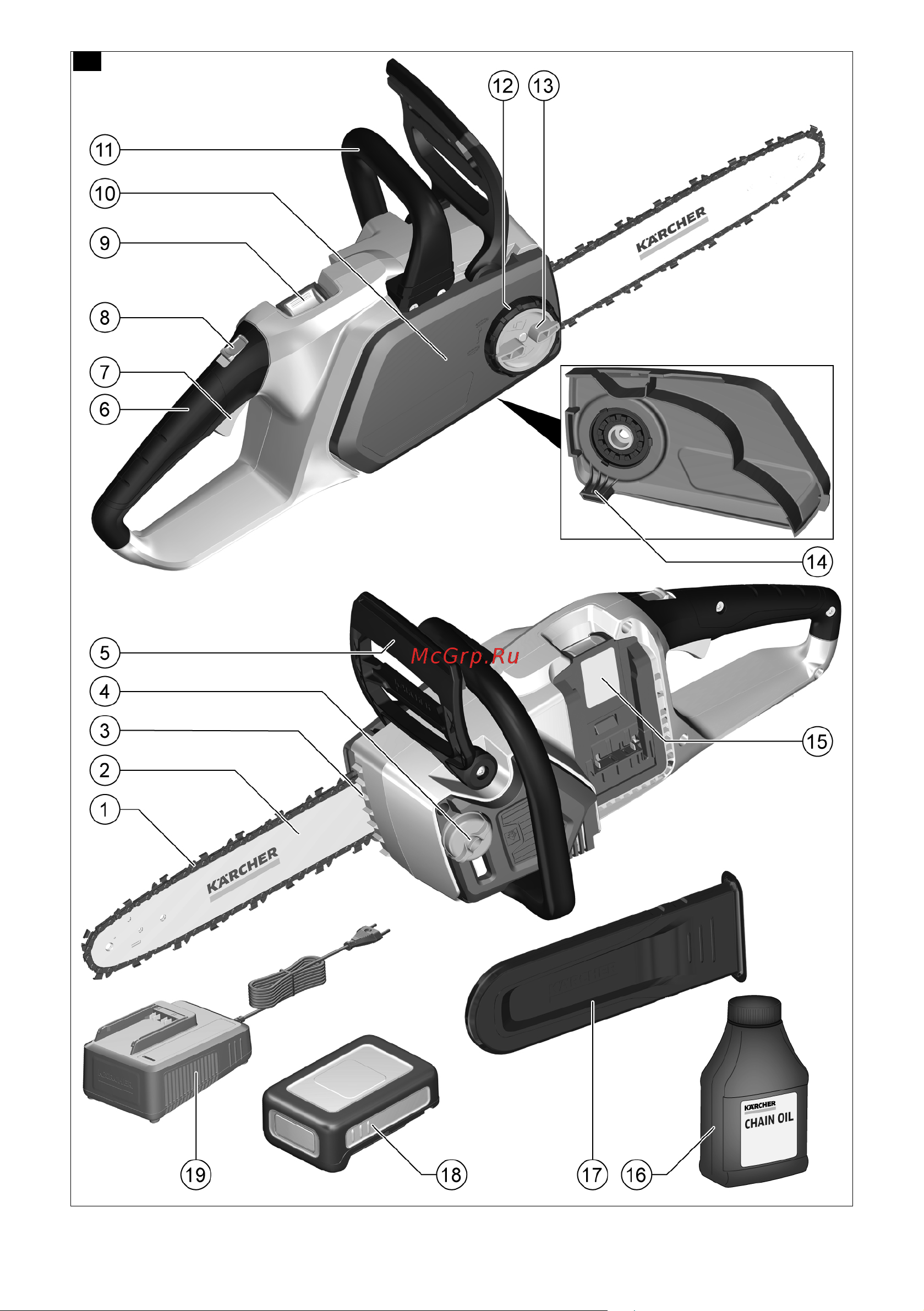 Karcher CNS 18-30 1.444-001 Инструкция по эксплуатации онлайн [2/544] 852260