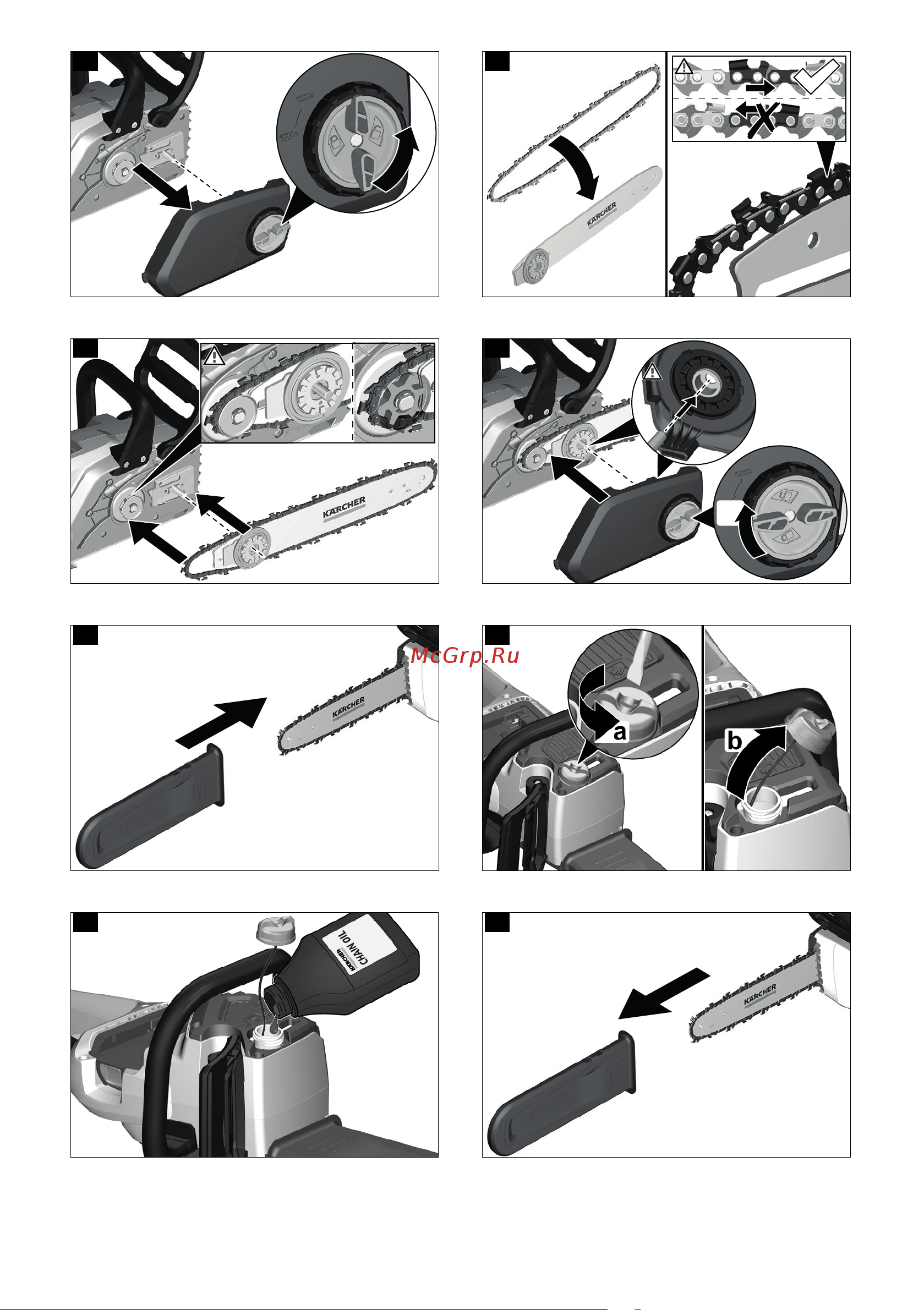 Karcher CNS 18-30 Battery без акк. и з.у Инструкция по эксплуатации онлайн [3/544] 668160
