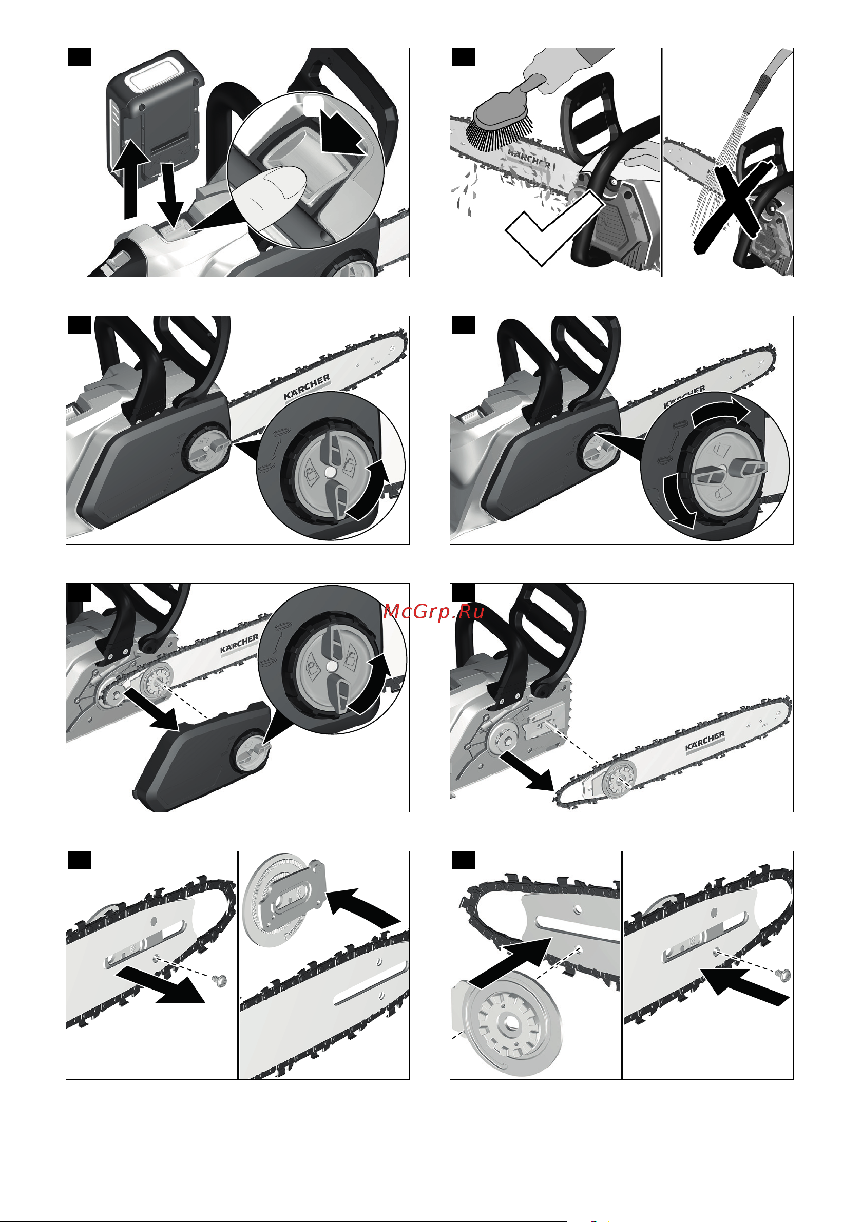 Karcher CNS 18-30 1.444-001 Инструкция по эксплуатации онлайн [6/544] 852260