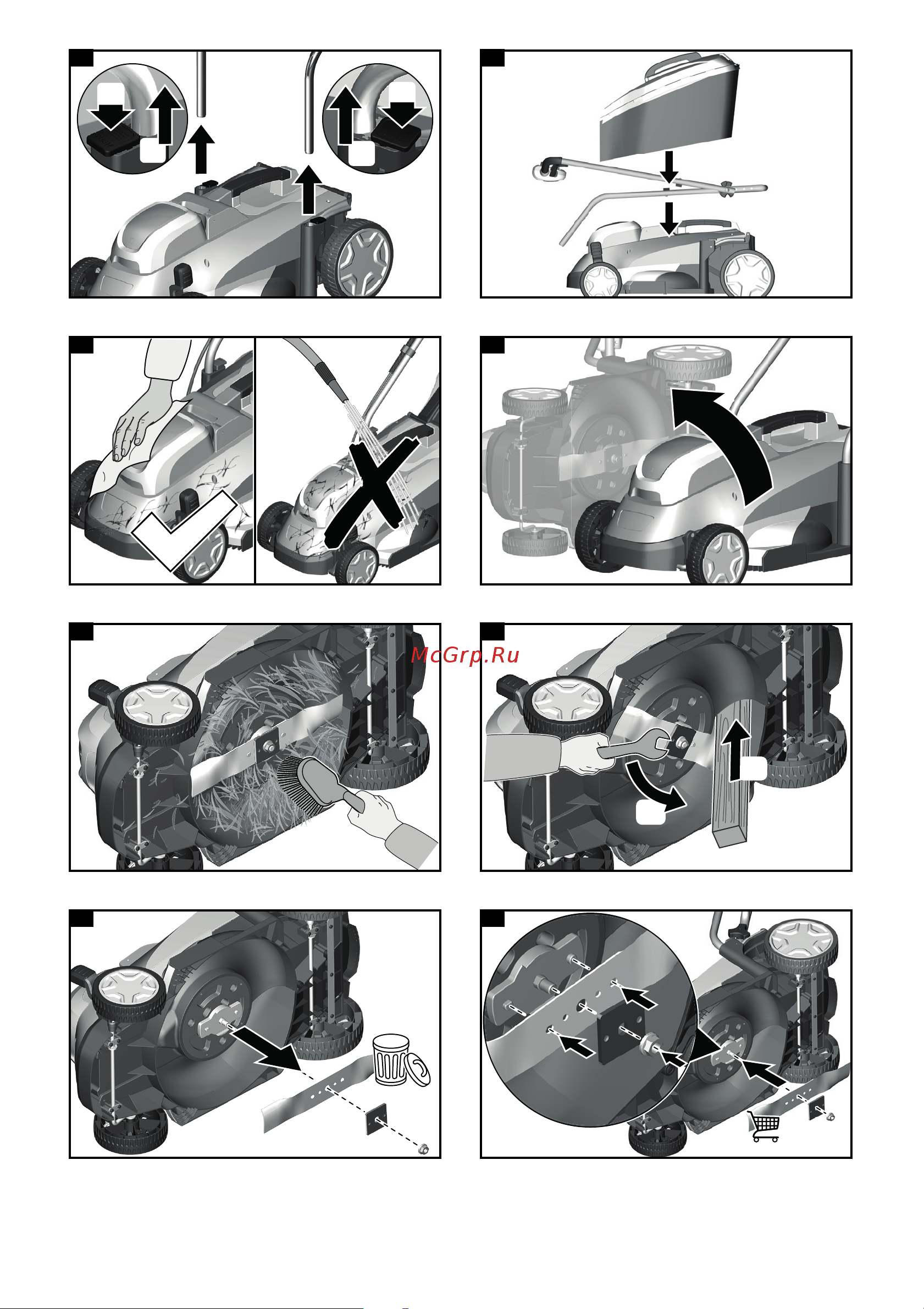 Karcher LMO 18-33 Battery 1.444-401 Инструкция по эксплуатации онлайн [5/248] 868025