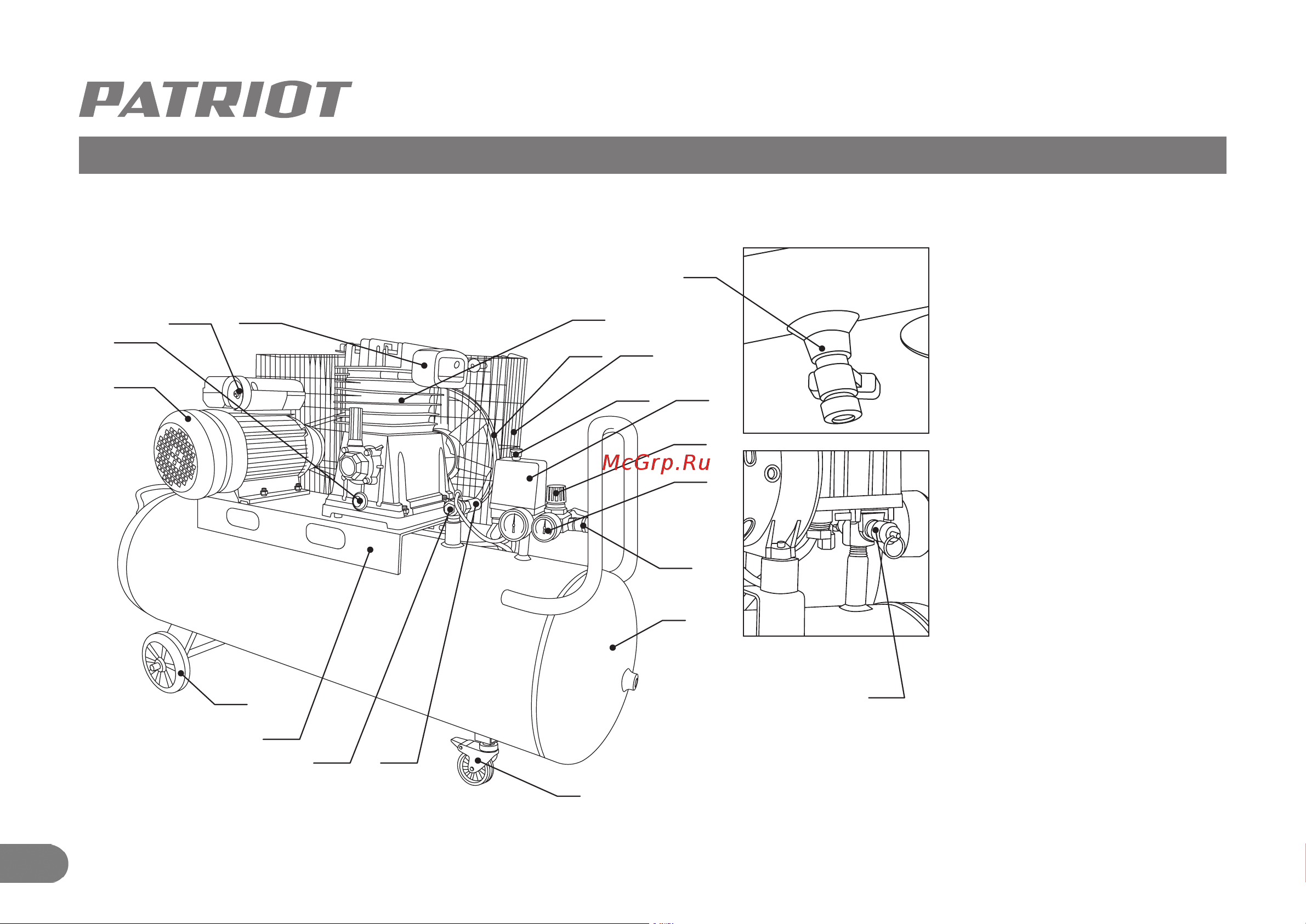 Patriot PTR 100-440I [8/36] Устройство и принцип работы