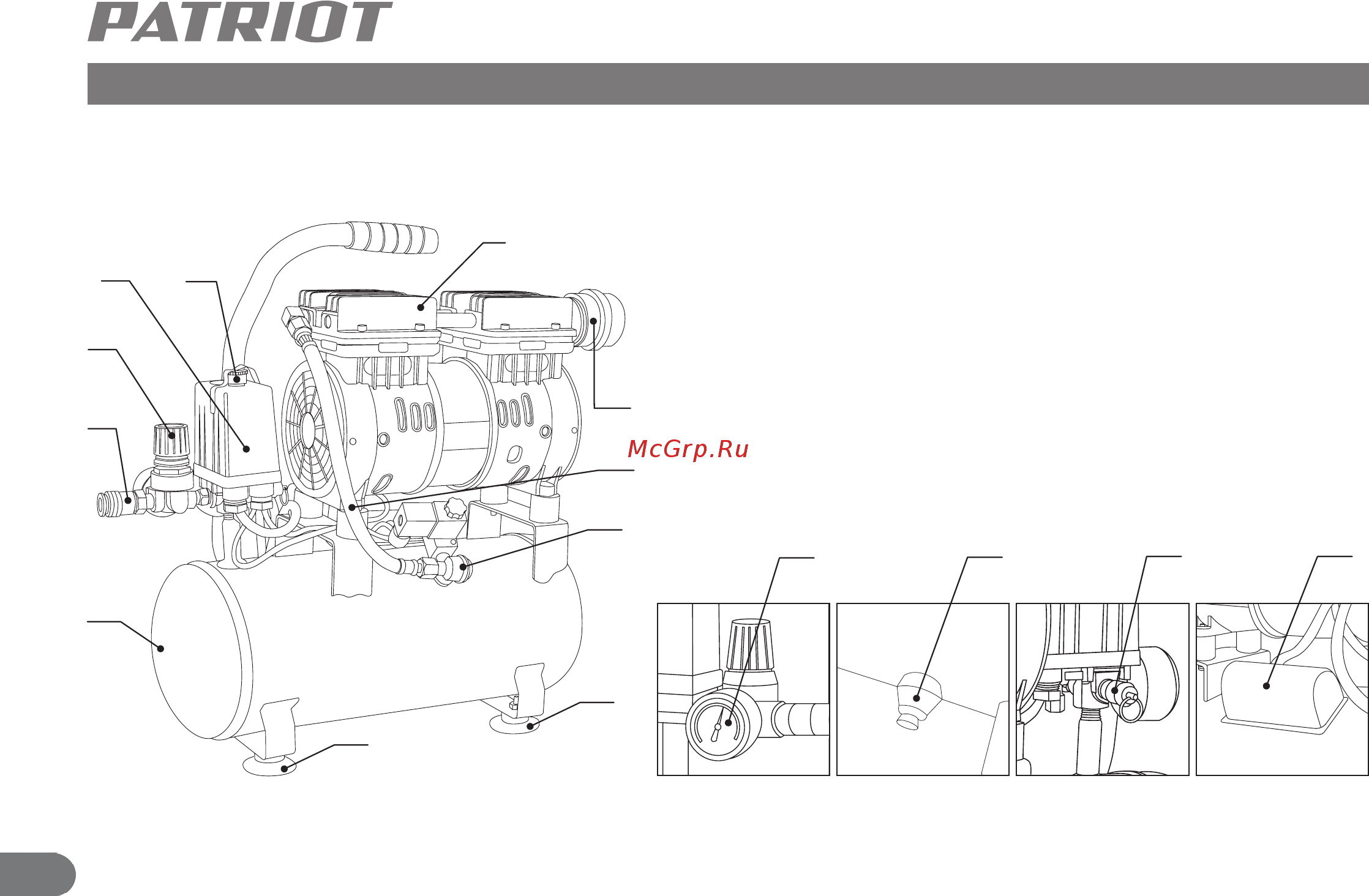 Patriot WO 50-300 [7/27] Устройство и принцип работы