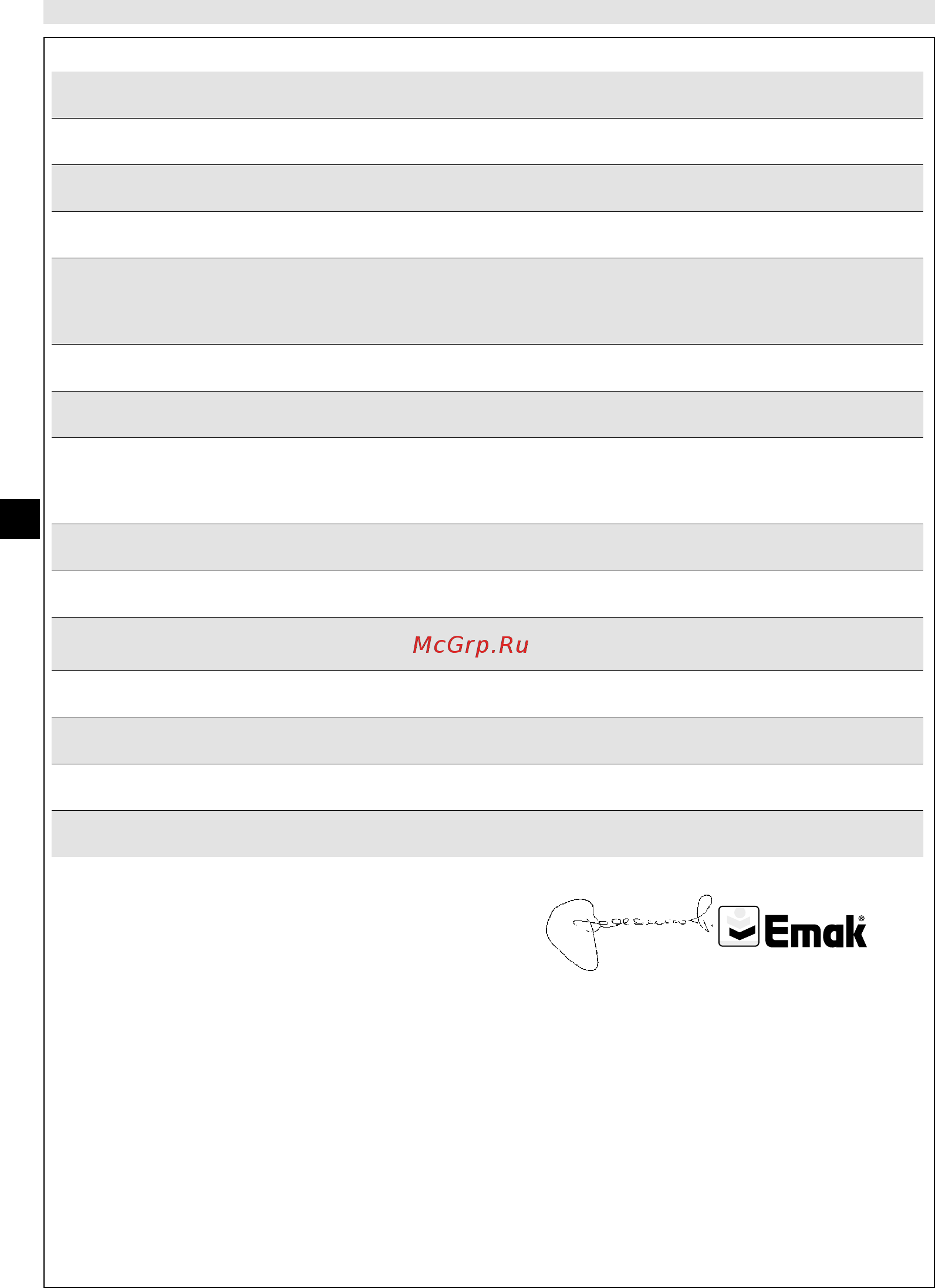 Efco MT 451 (50239114E1) [38/110] Declaration de conformitè