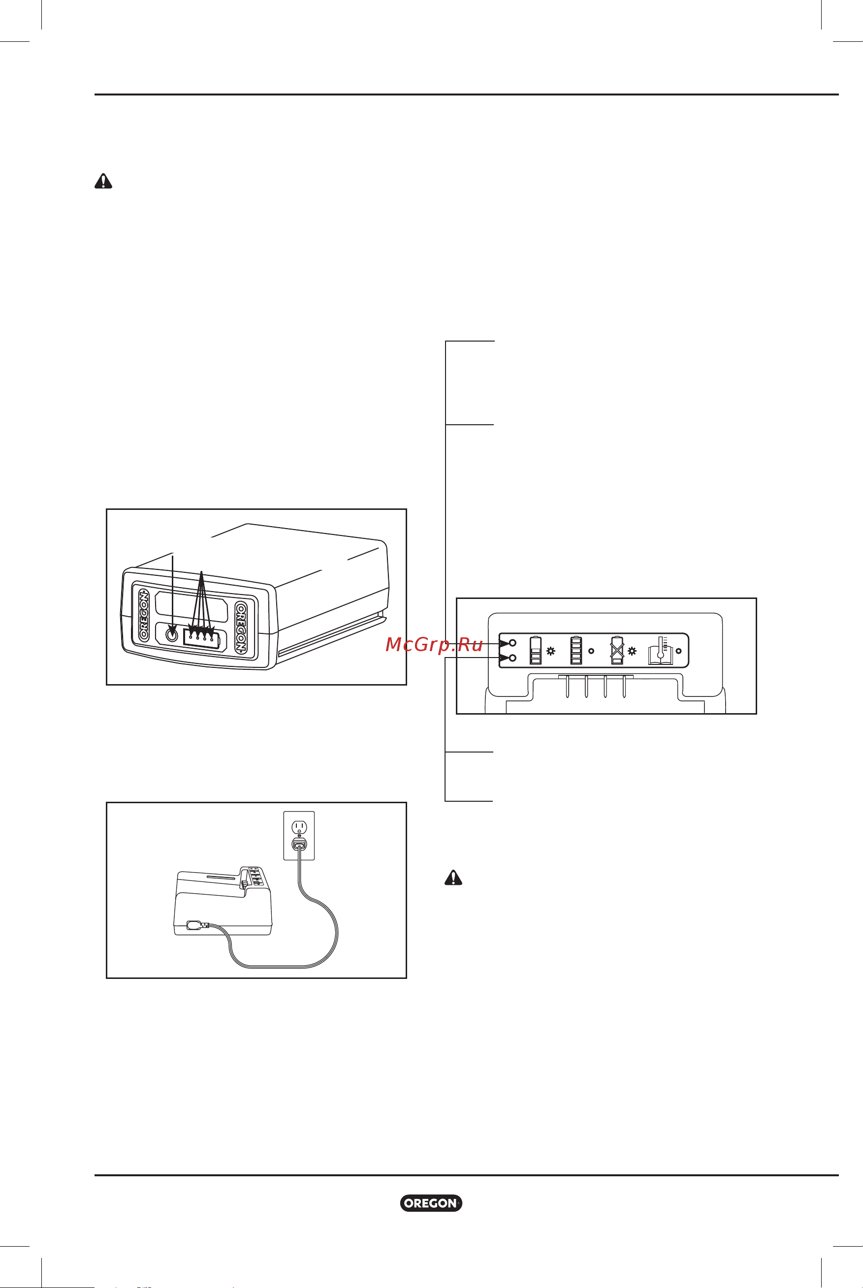 Oregon LM400 609462 [85/292] Batería y cargador