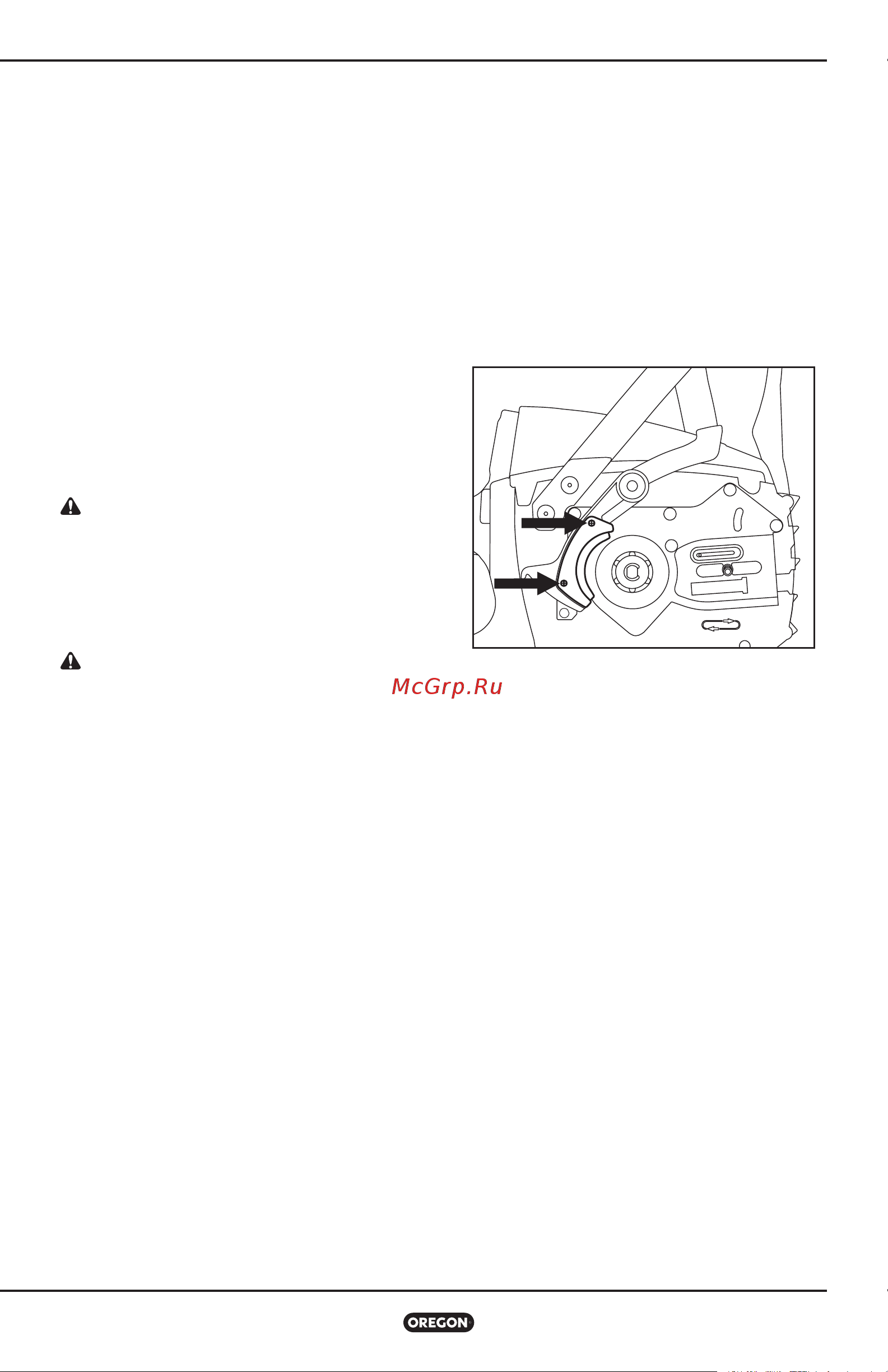 Oregon 609468 CS300 [574/692] Tensionarea lanţului de ferăstrău