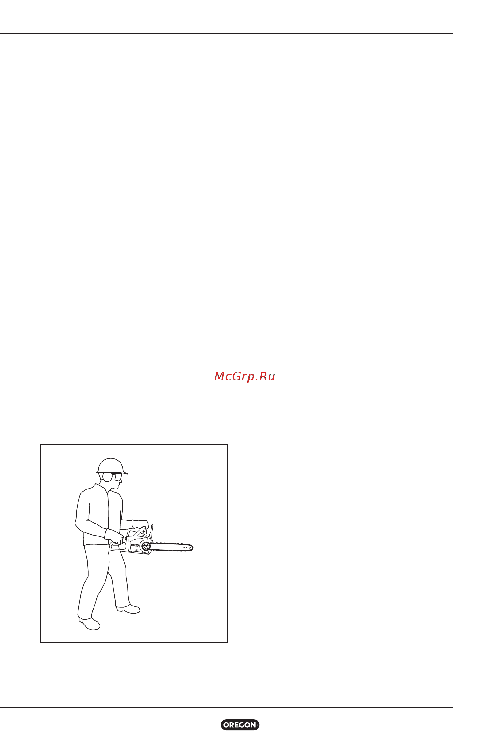 Oregon 609457 CS300 без акк. и з.у [8/692] Personal safety