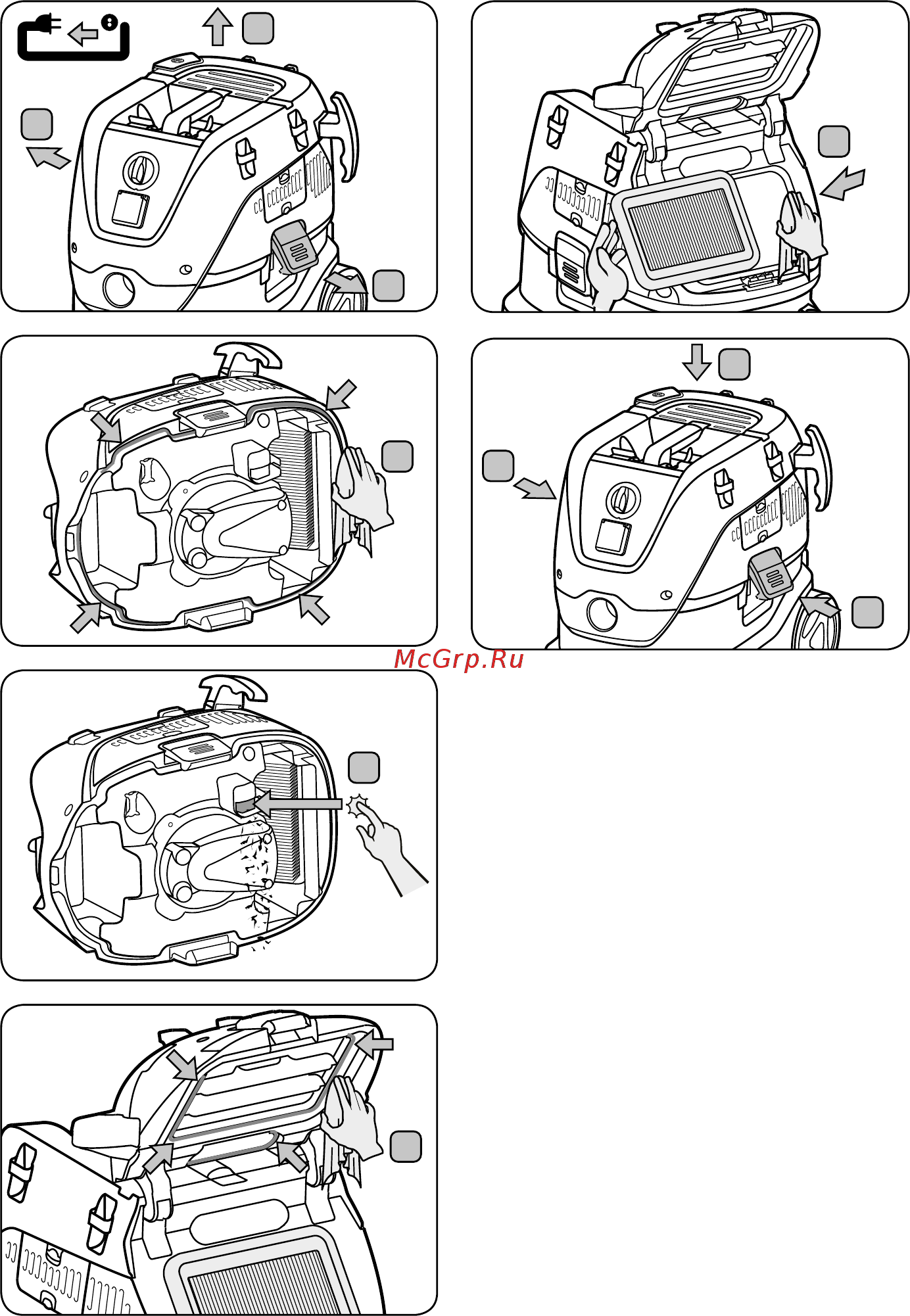 Mirka 1230 L PC Инструкция по эксплуатации онлайн [10/392] 512480