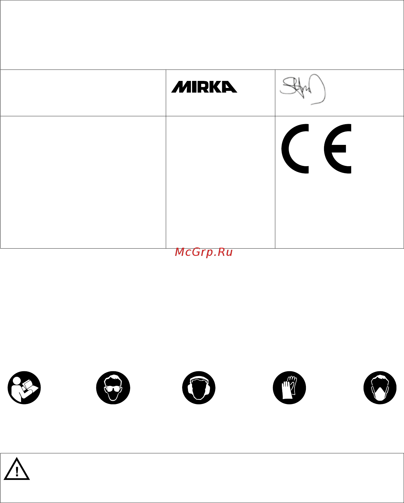 Mirka DEOS383CV MID3830201 [146/188] Declaraţie de conformitate