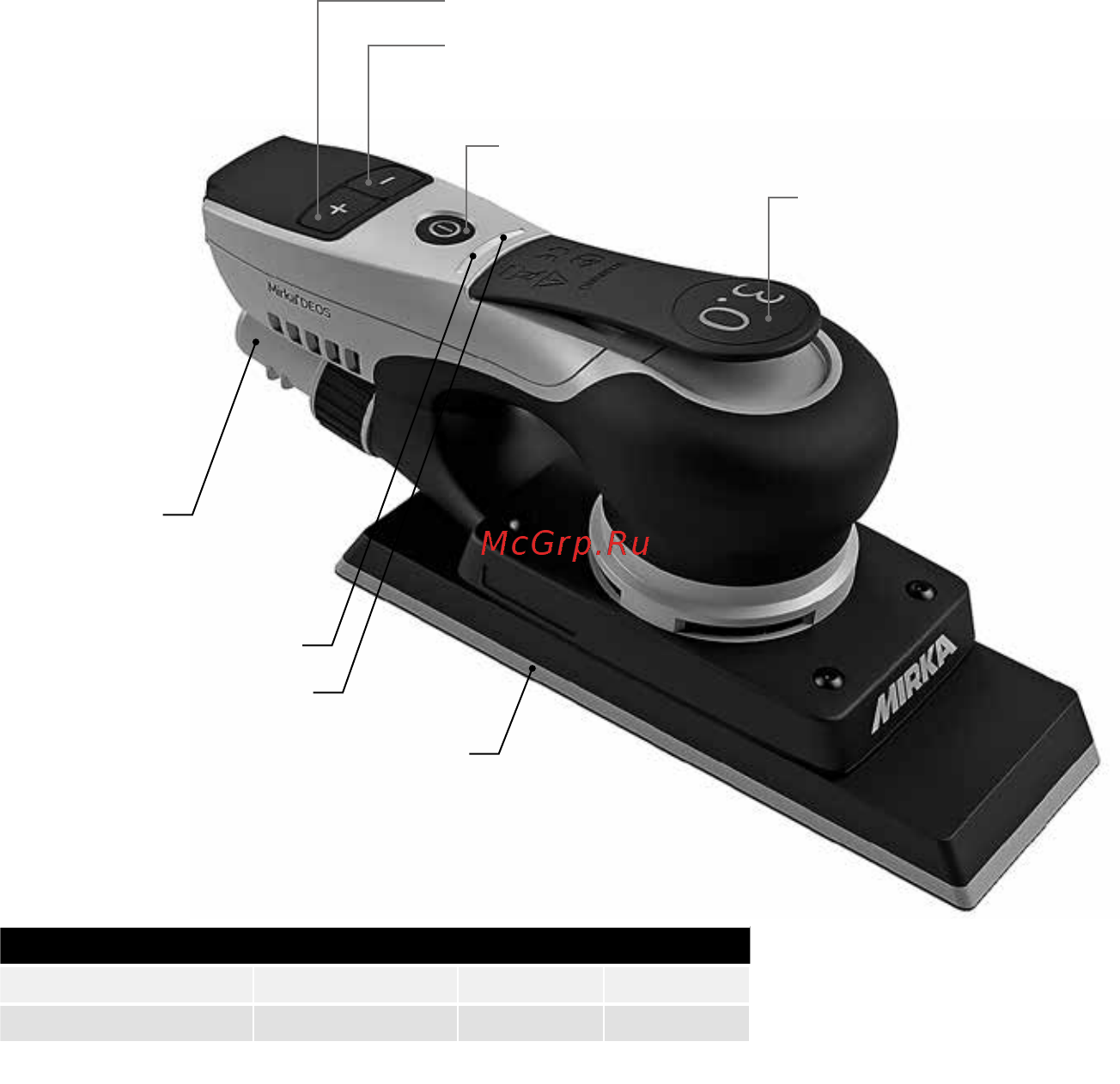 Mirka DEOS383CV MID3830201 [7/188] Figure 1