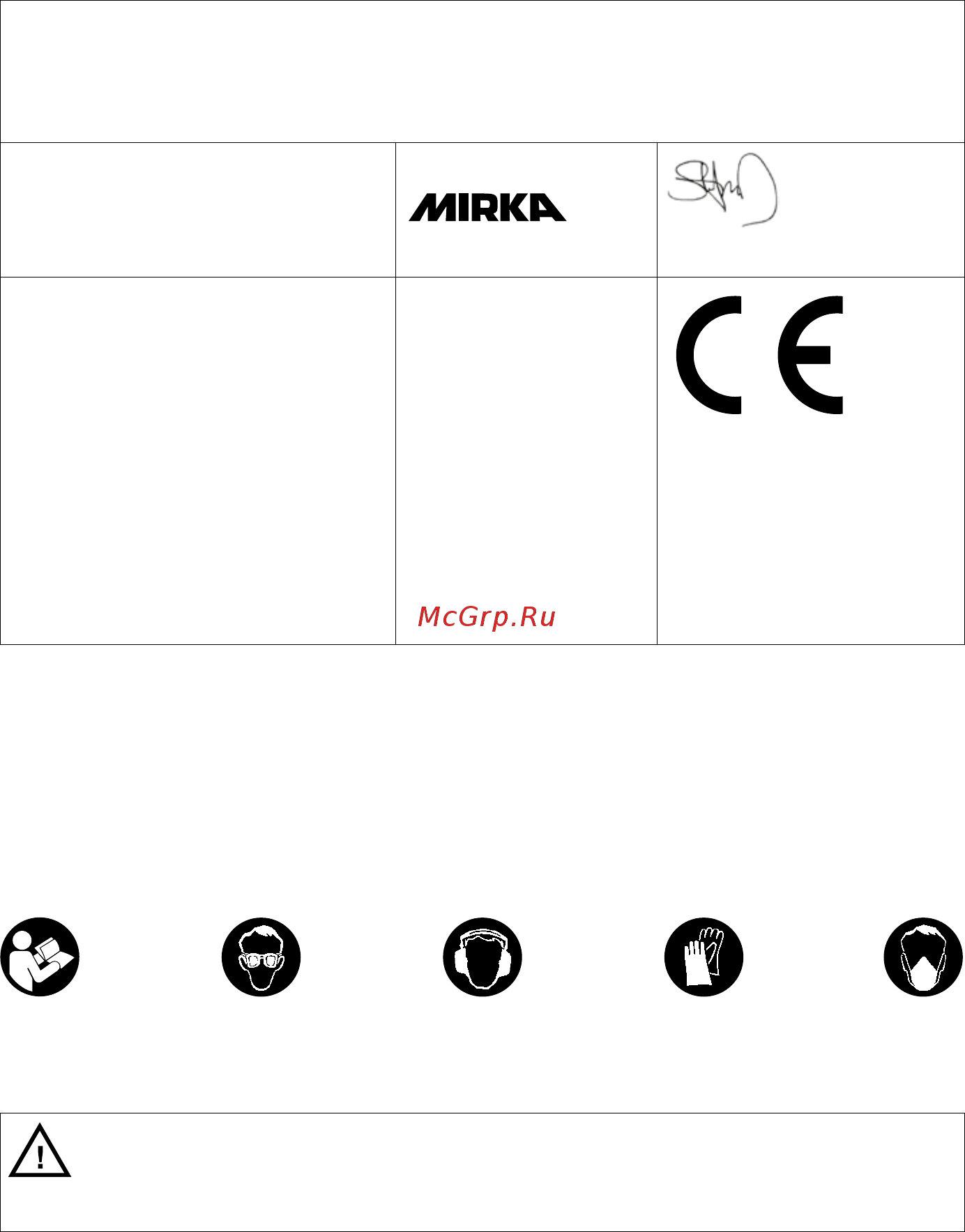Mirka DEROS650CV без блока питания MID652022 [128/232] Atitikties deklaracija