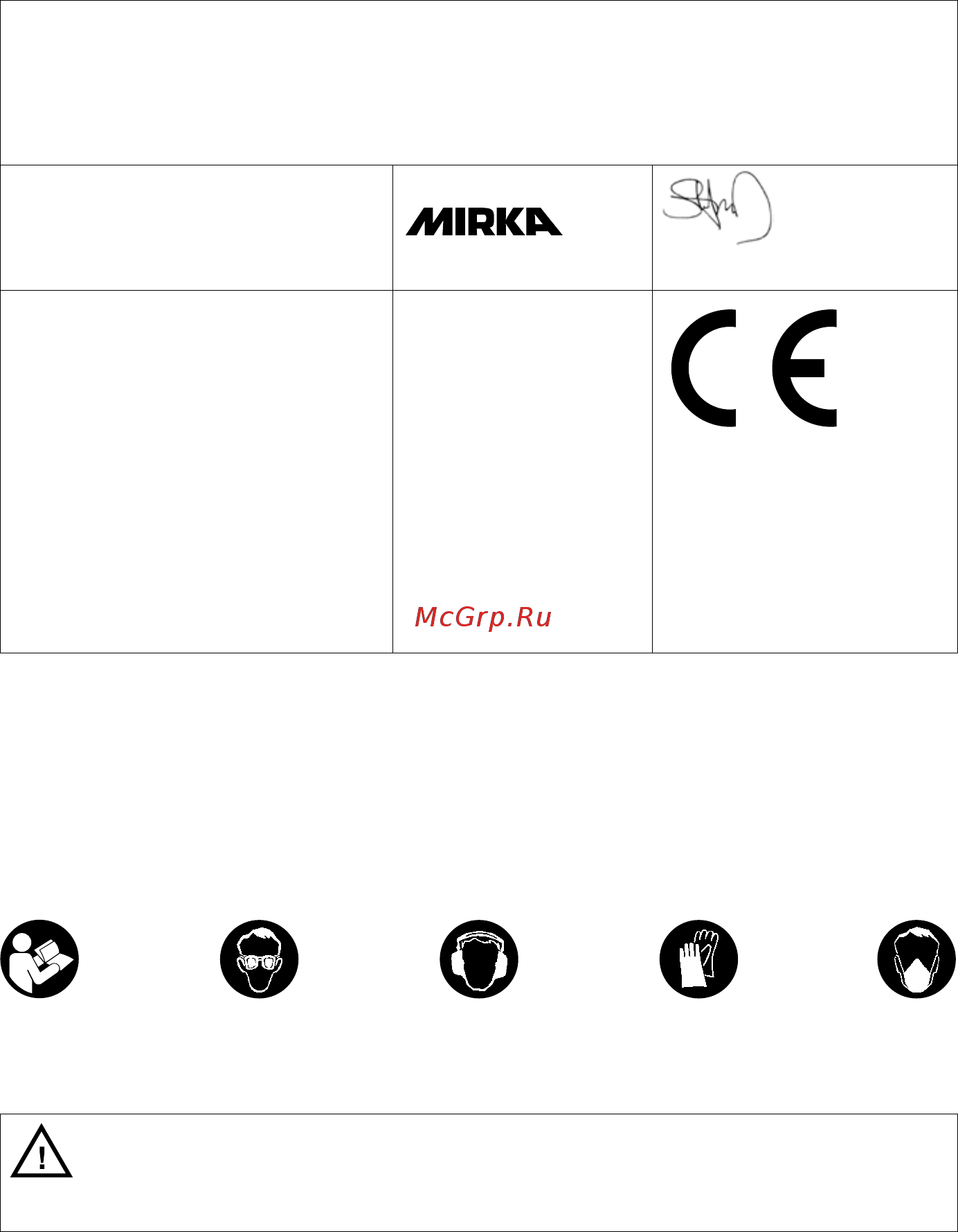 Mirka DEROS650CV без блока питания MID652022 [160/232] Deklaracja zgodności