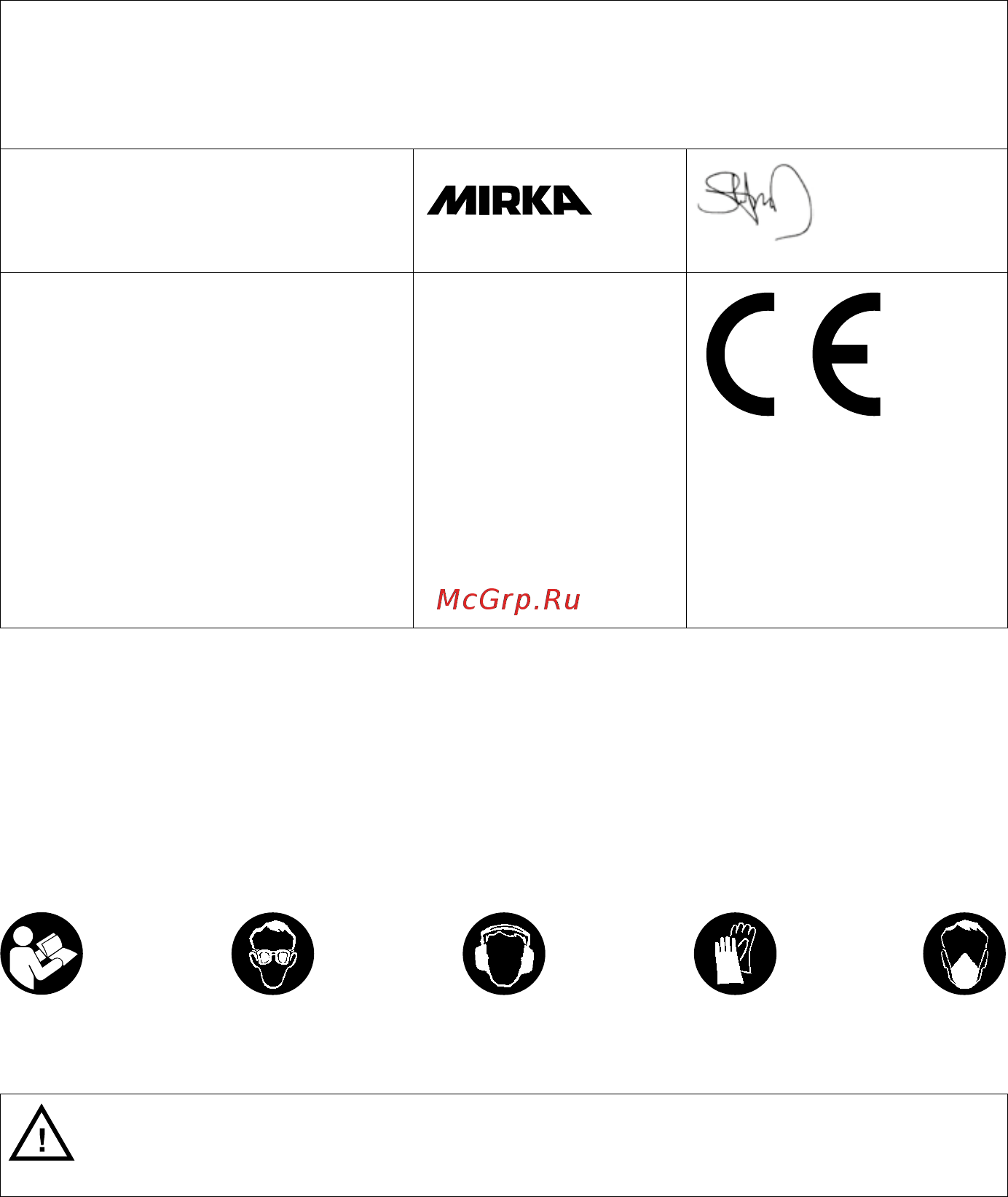 Mirka DEROS650CV без блока питания MID652022 [192/232] Izjava o skladnosti