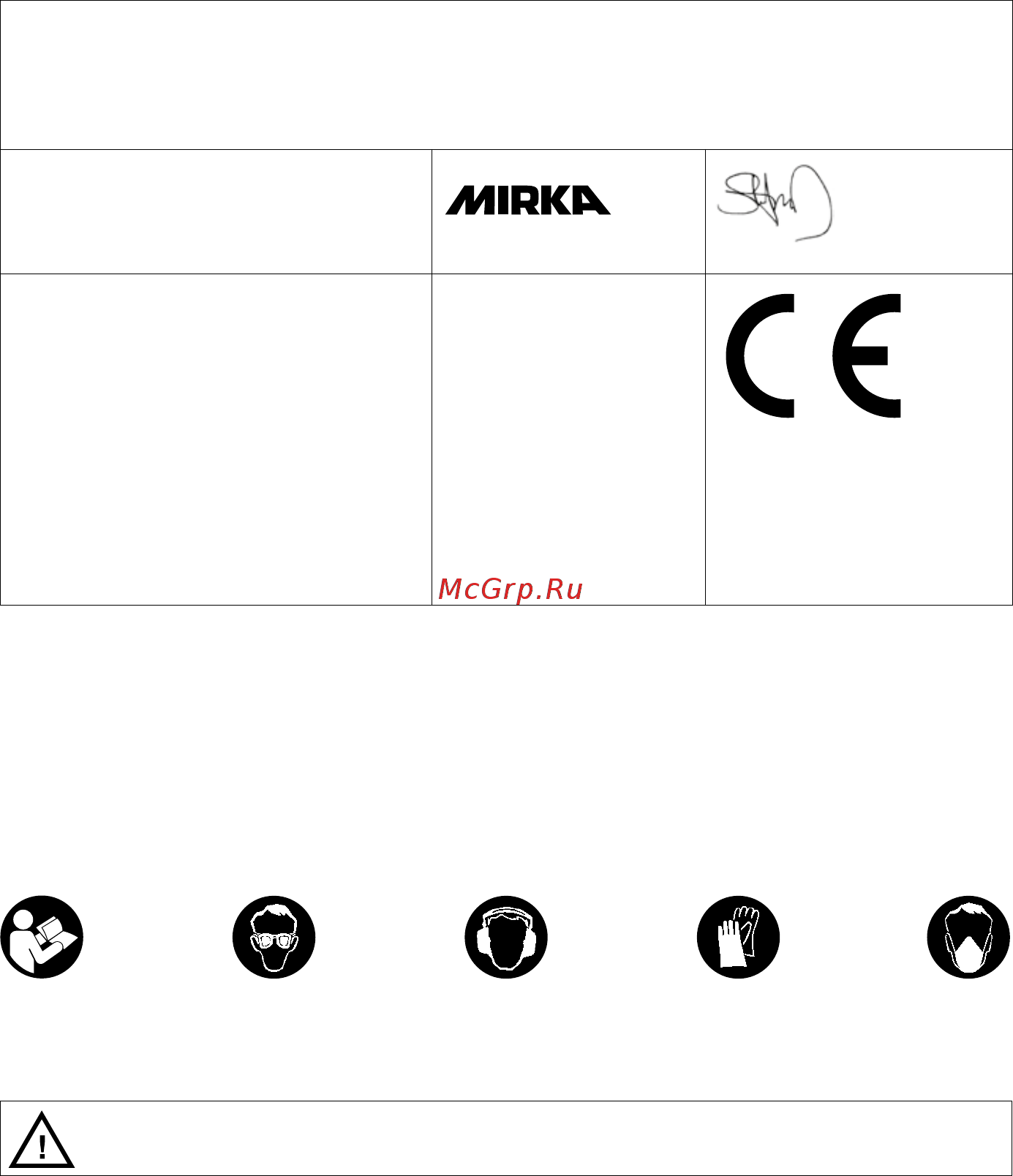 Mirka DEROS650CV без блока питания MID652022 [24/232] Důležité