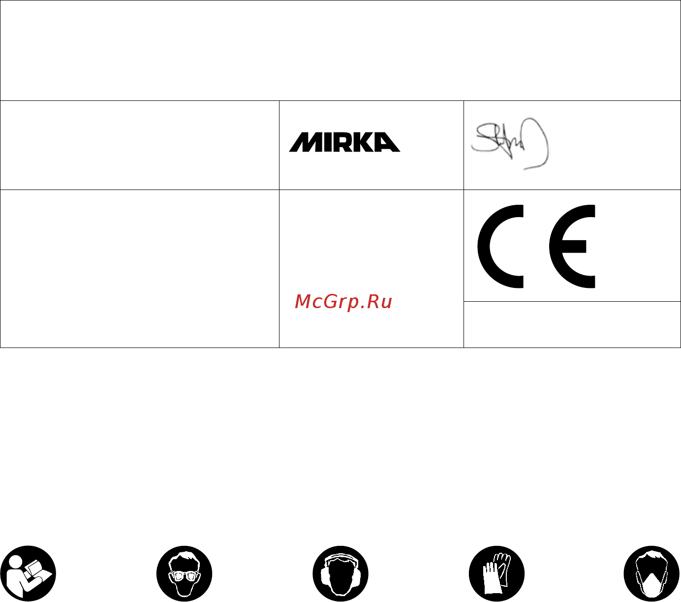 Mirka CEROS 550CV [49/108] 동력공구의 올바른 사용