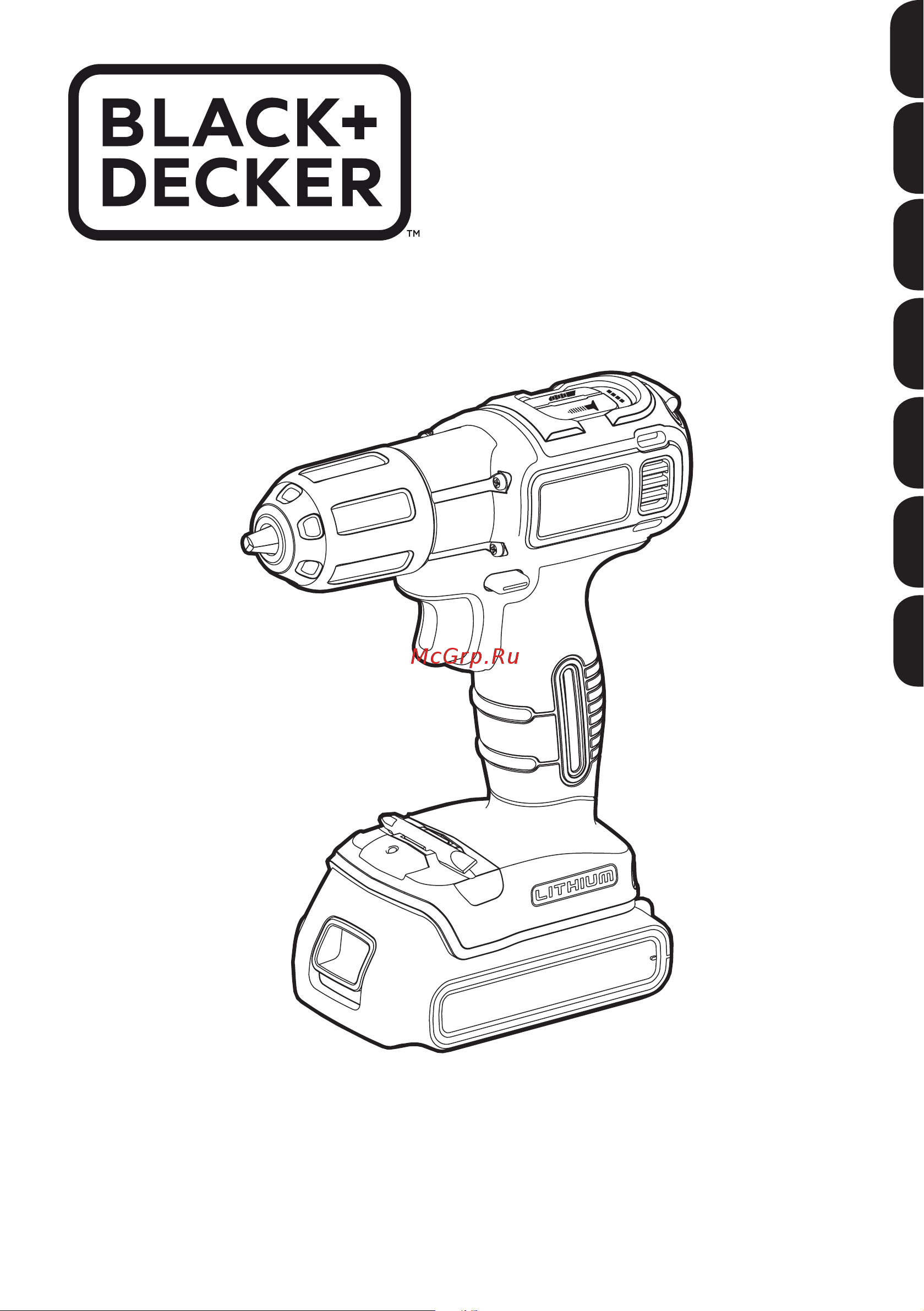 BLACK & DECKER ASD18KB Инструкция по эксплуатации онлайн