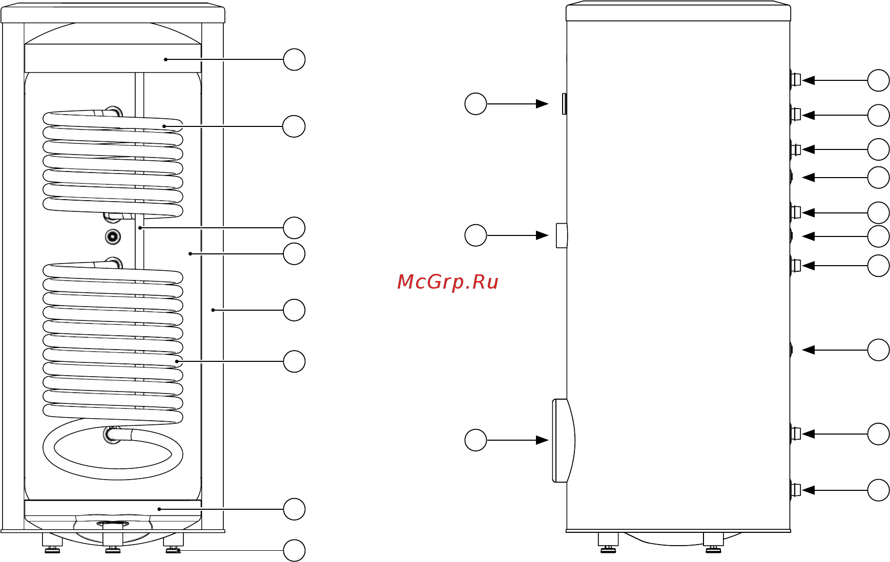 Nibe MEGA W-E 400.82 Инструкция по эксплуатации онлайн [5/21] 512680
