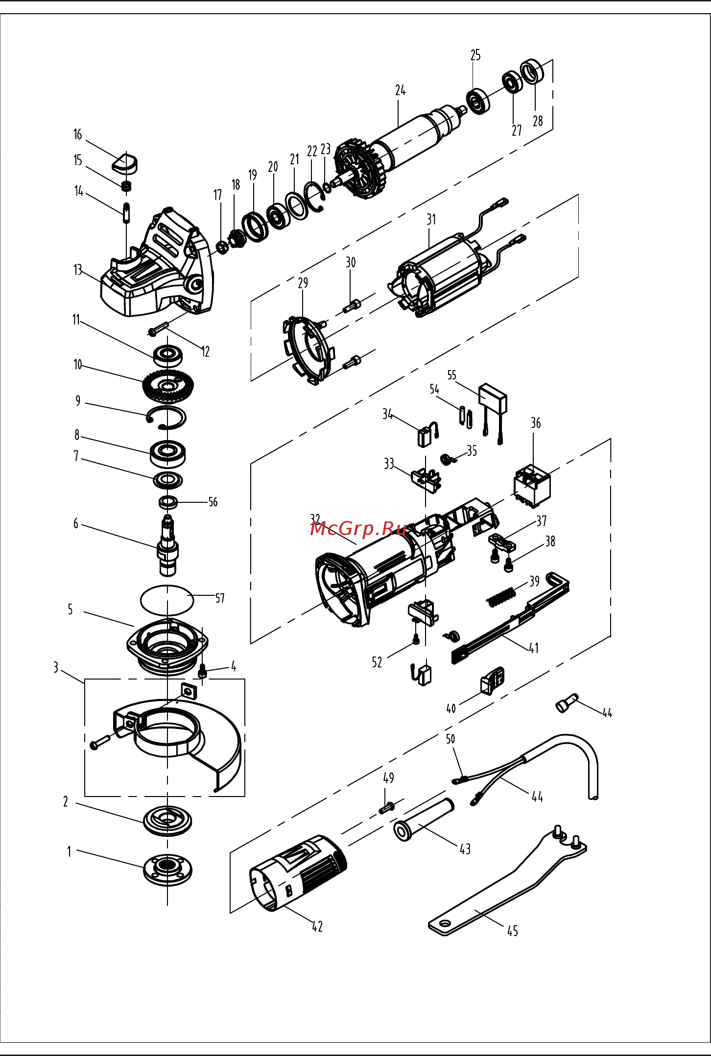 Bort BWS-920-125 91275318 [19/32] Exploded view