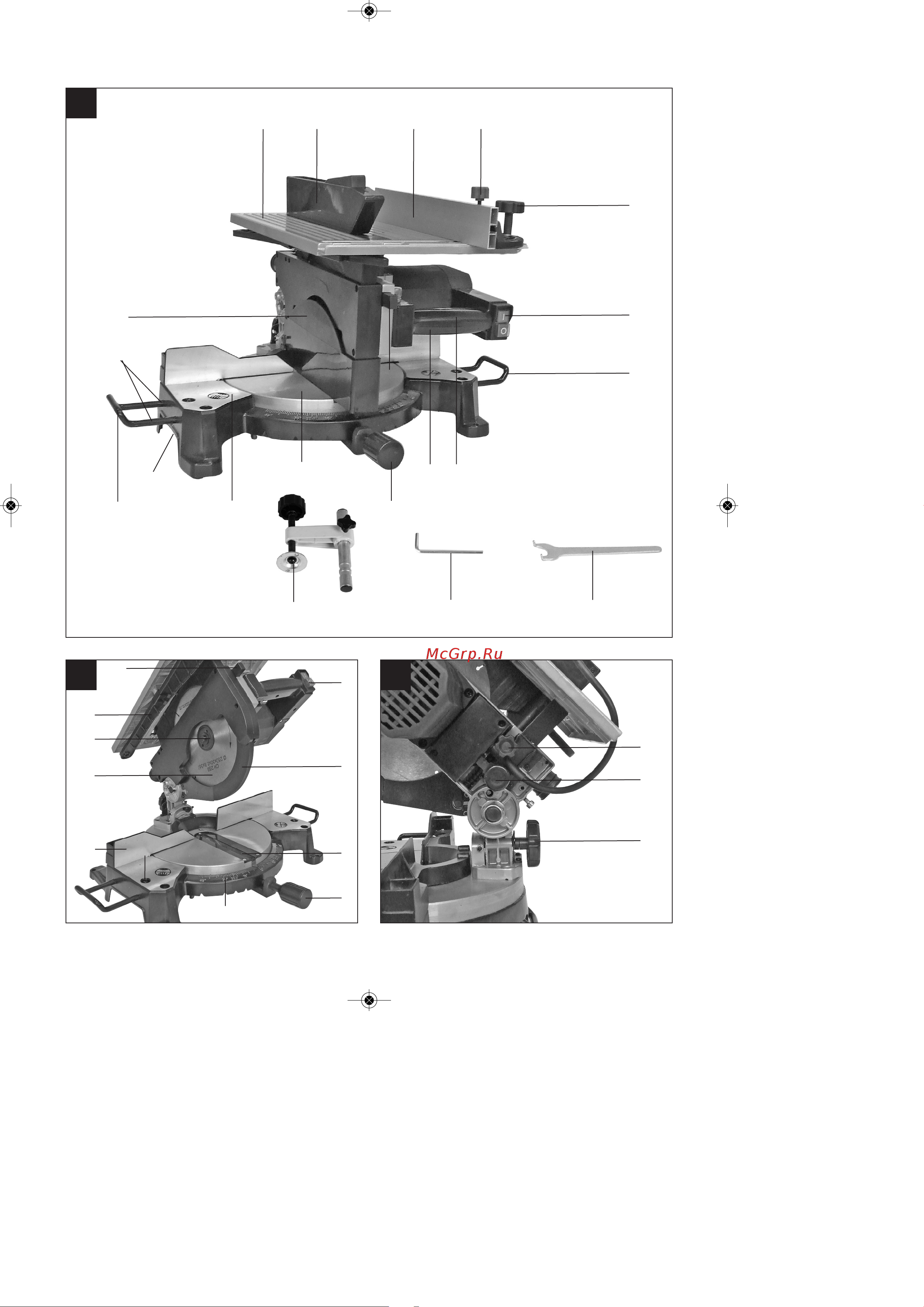 Einhell TH-MS 2513 T (4300345) Инструкция по эксплуатации онлайн [3/64] 512971