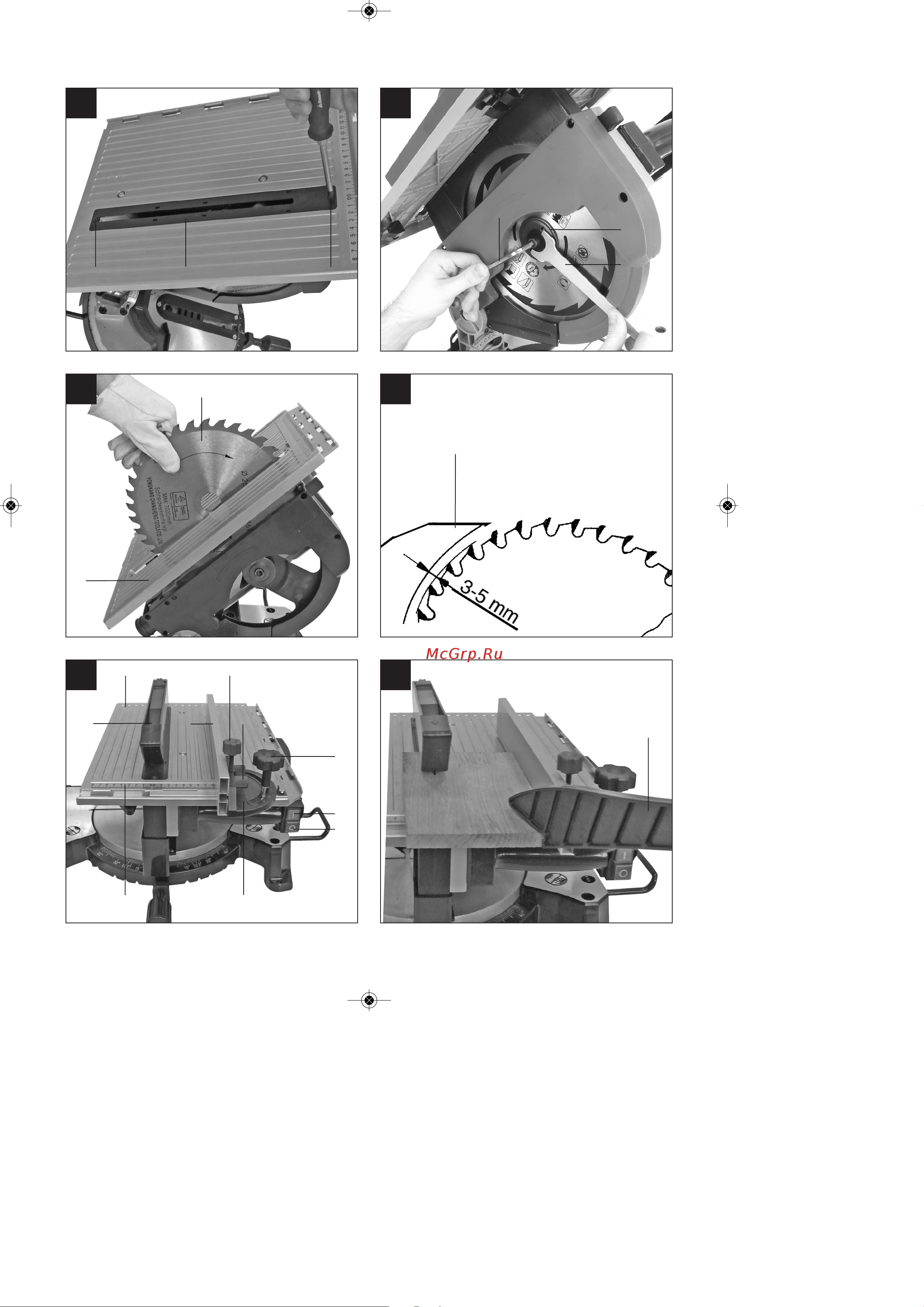 Einhell TH-MS 2513 T (4300345) Инструкция по эксплуатации онлайн [6/64] 512971