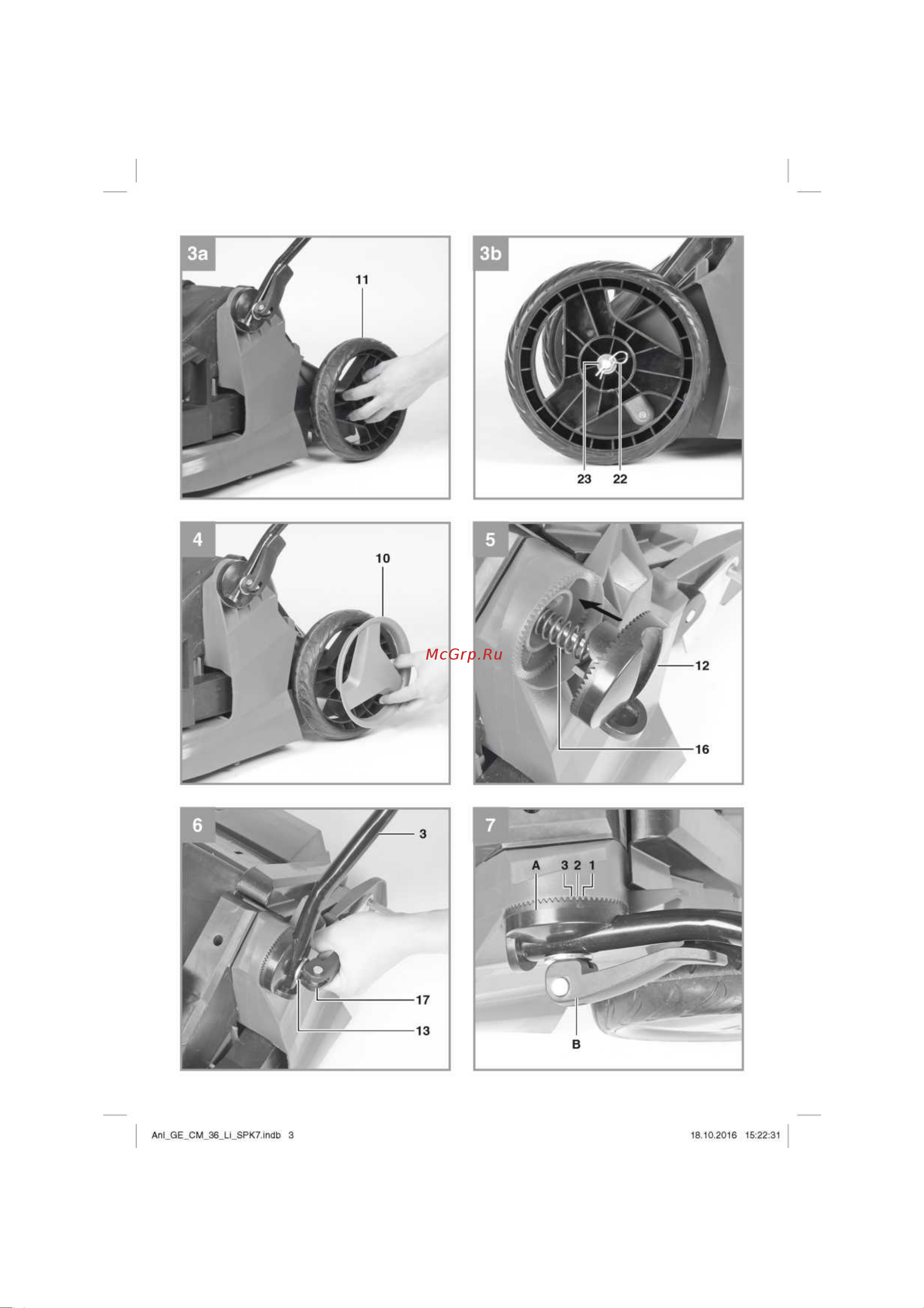 Einhell PXC GE-CM 36 Li Kit Инструкция по эксплуатации онлайн [3/19] 512976