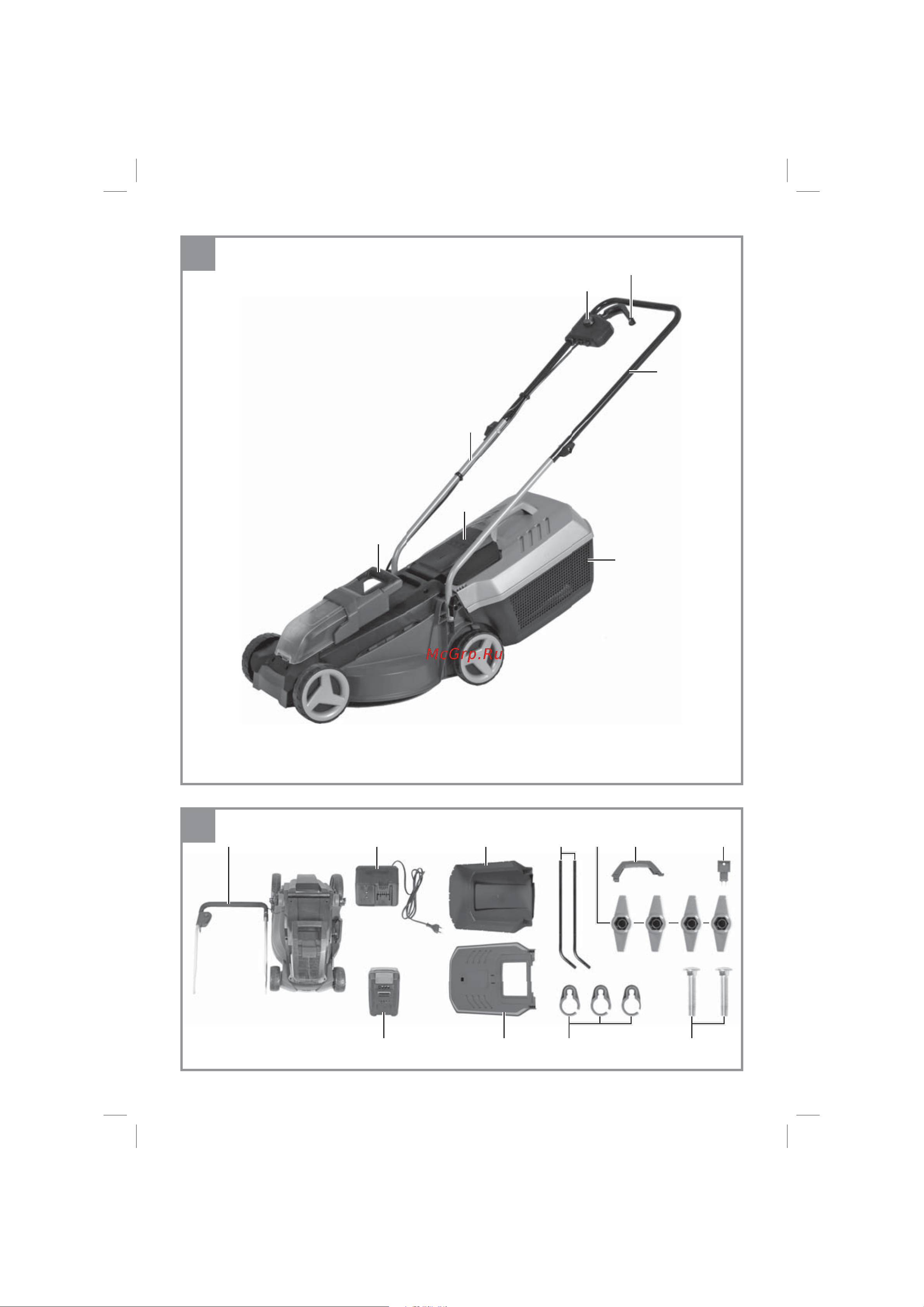 Einhell PXC GE-CM 18/30 Li 3413155 Инструкция по эксплуатации онлайн [2/20] 860338