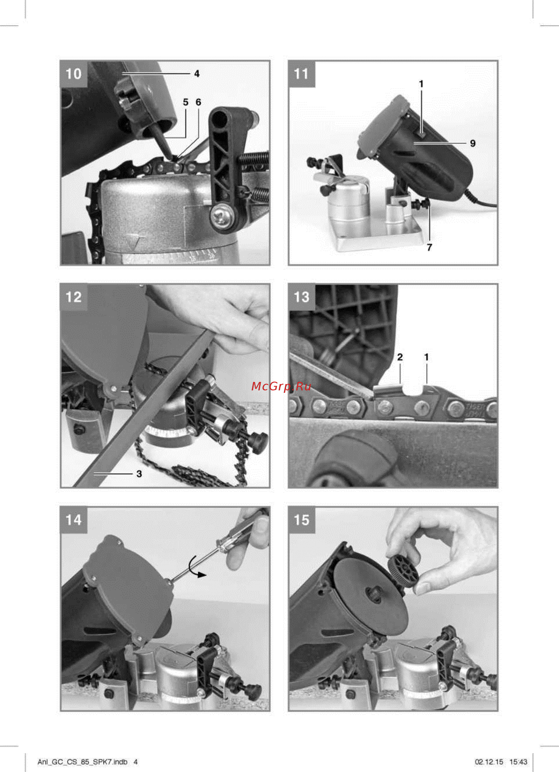 Einhell GC-CS 85 E Инструкция по эксплуатации онлайн [4/14] 512978