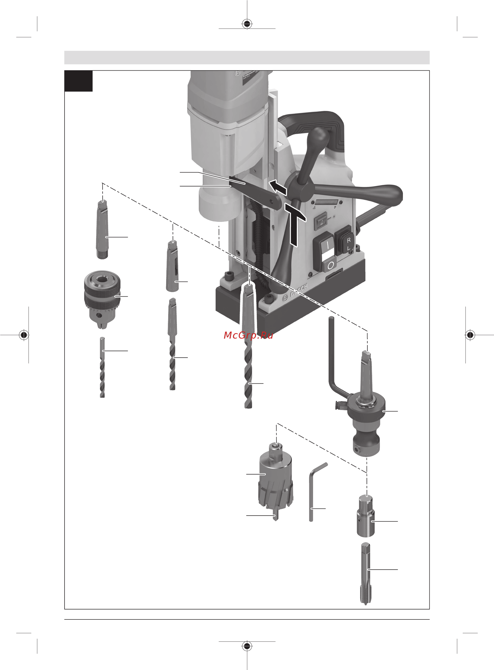 Bosch GBM 50-2 (06011B4020) Инструкция по эксплуатации онлайн [5/325] 513114