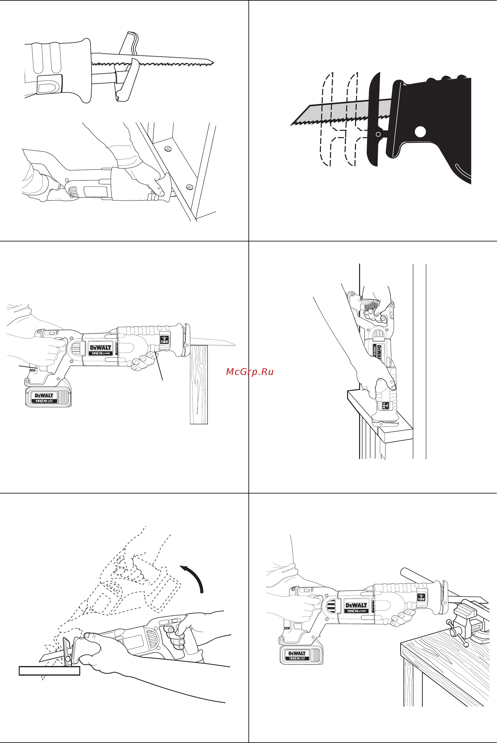 Dewalt DCS380M2-QW Инструкция по эксплуатации онлайн [4/26] 513172