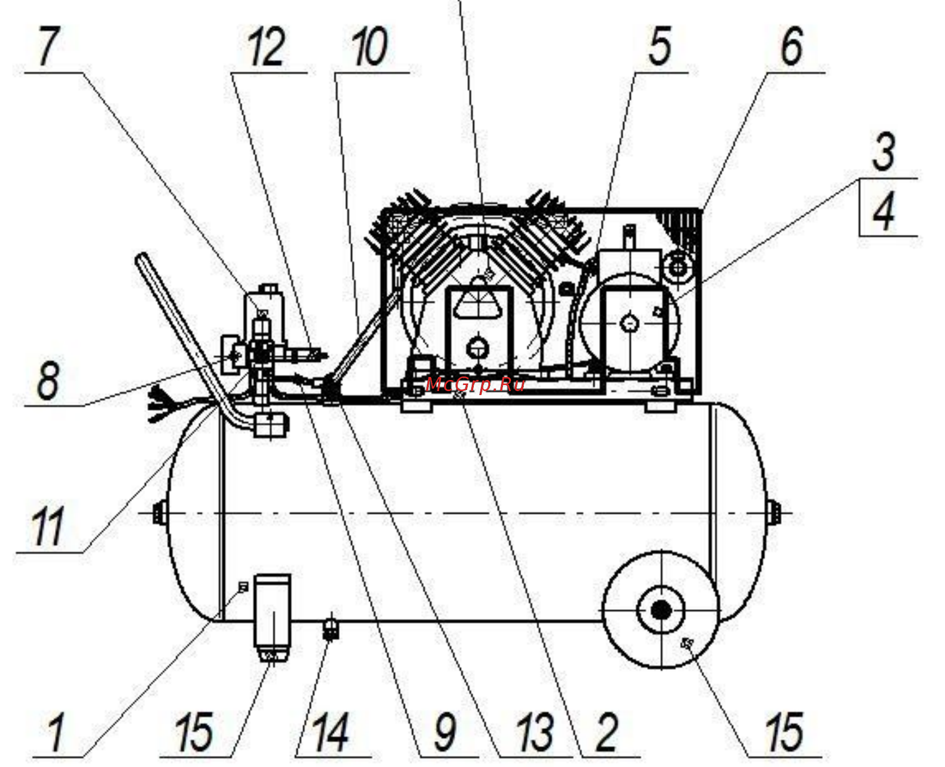 Garage PK 50.MBV400/2.2 Инструкция по эксплуатации онлайн [7/18] 513494